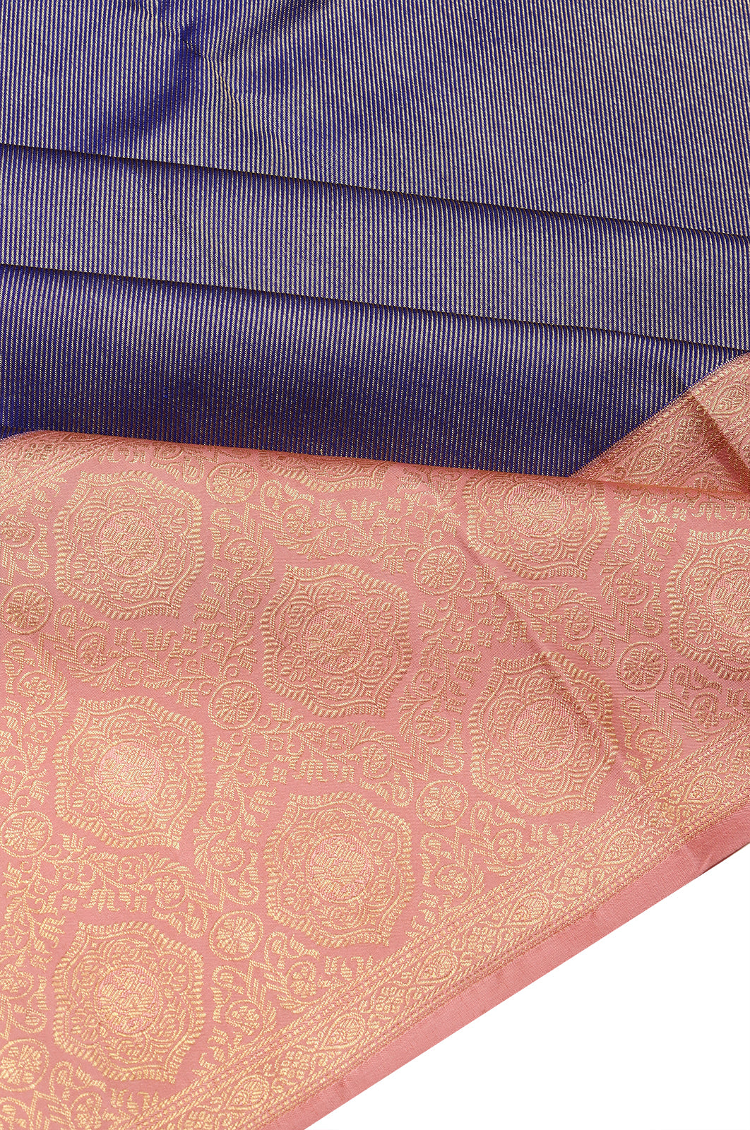 Taranga Kanchi Silk Tissue Blue Saree