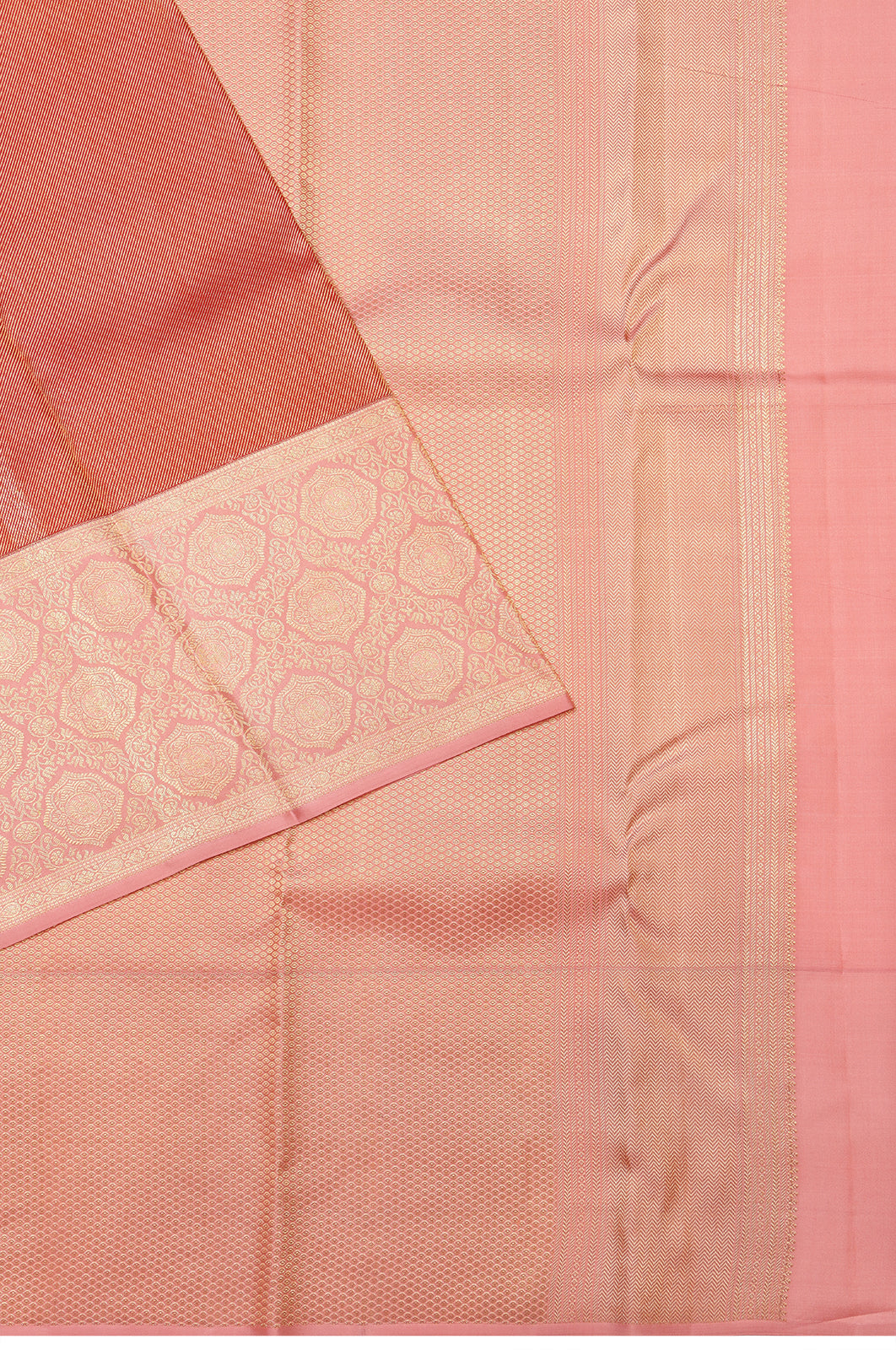 Taranga Kanchi Silk Tissue Red Saree