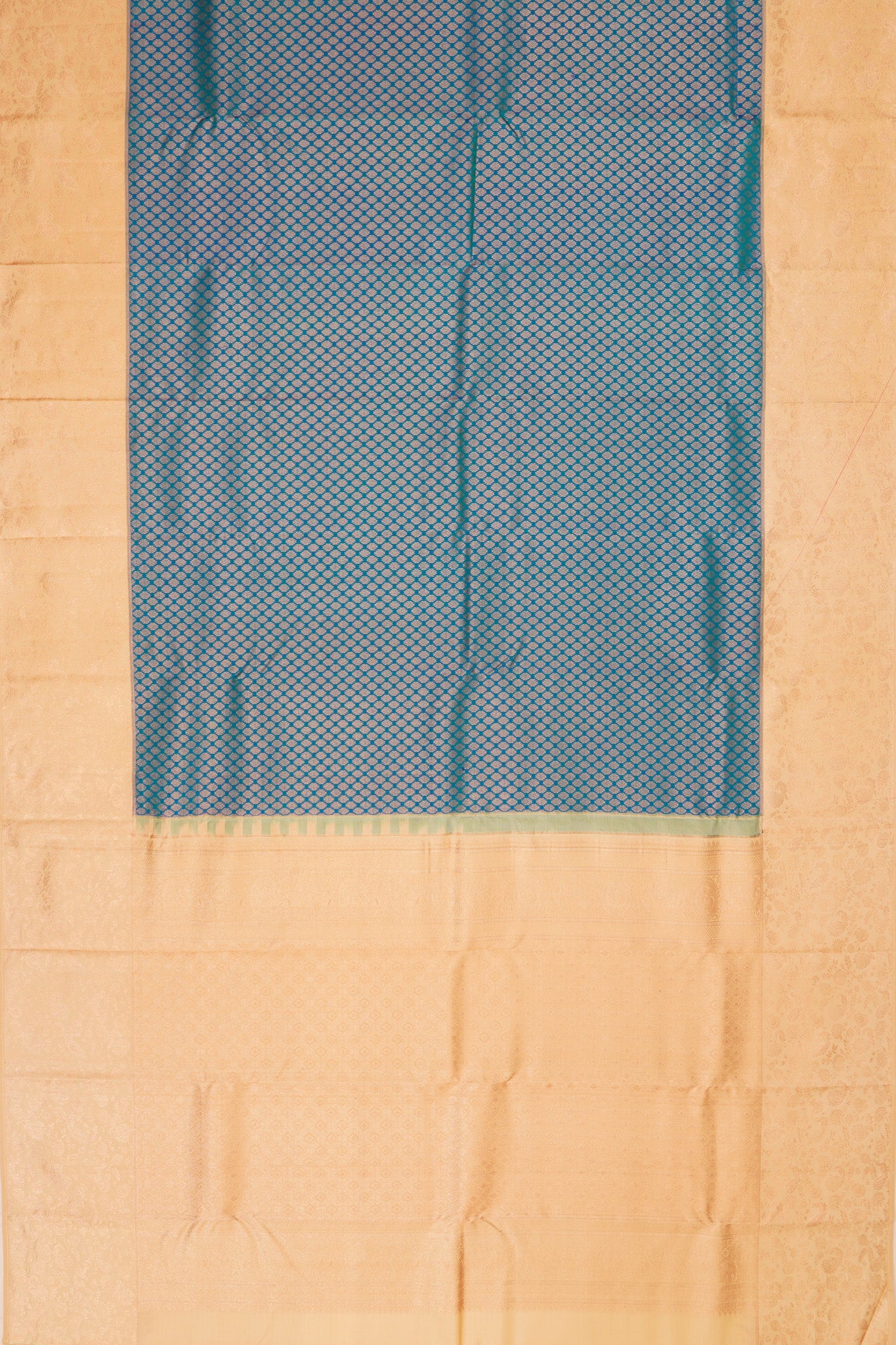 Taranga Kanchi Silk Brocade Blue Saree