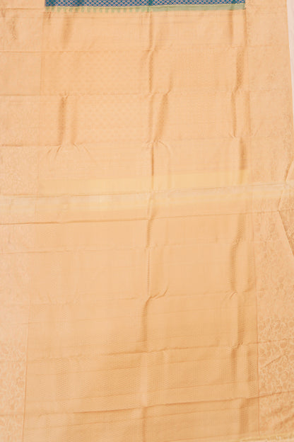 Taranga Kanchi Silk Brocade Blue Saree