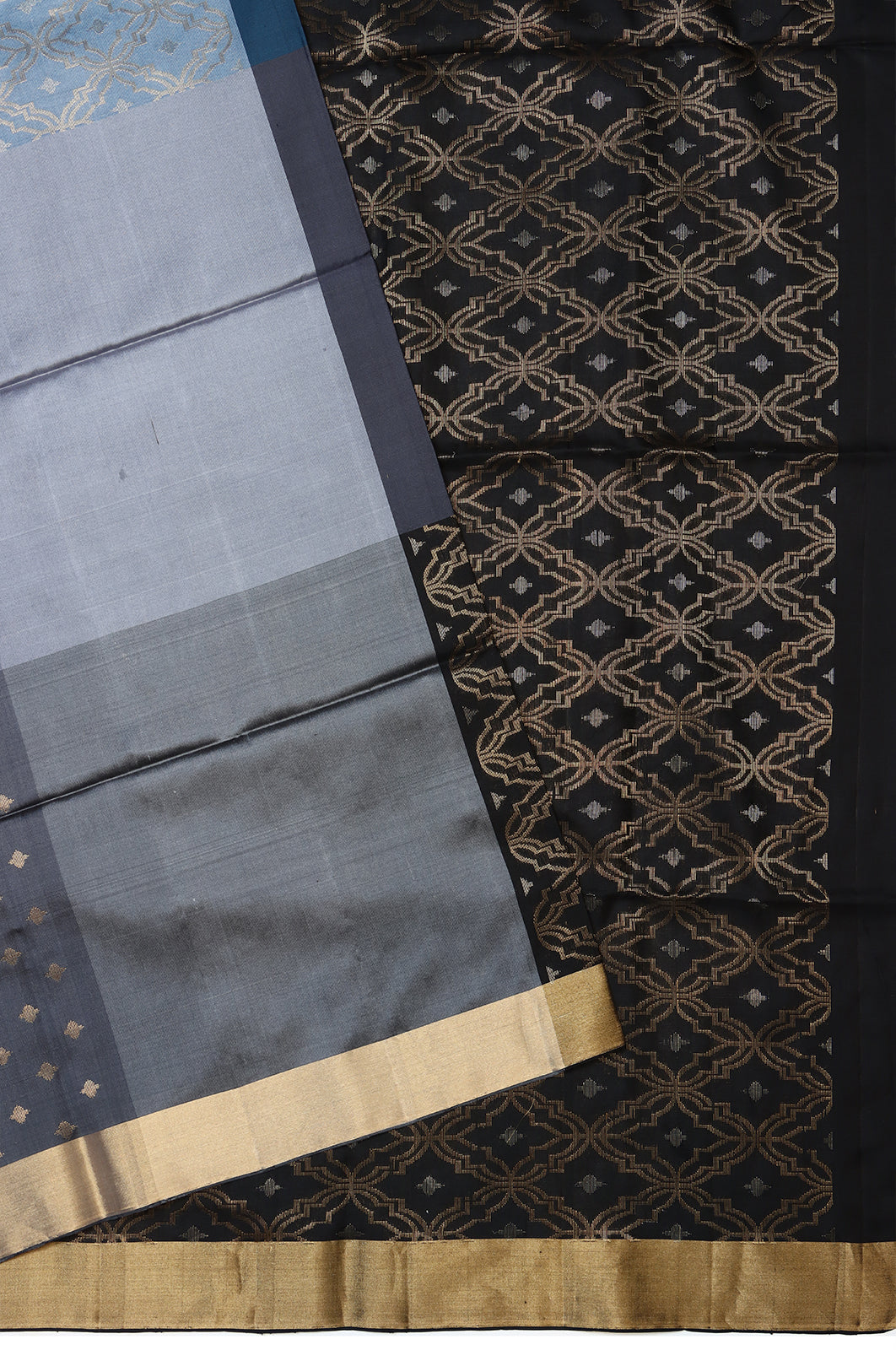 Coimbatore Silk Brocade Multicolour Saree