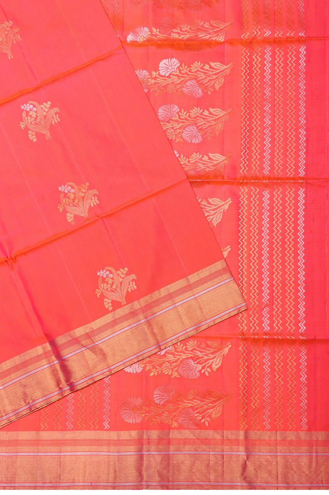 Coimbatore Silk Butta Pink Saree