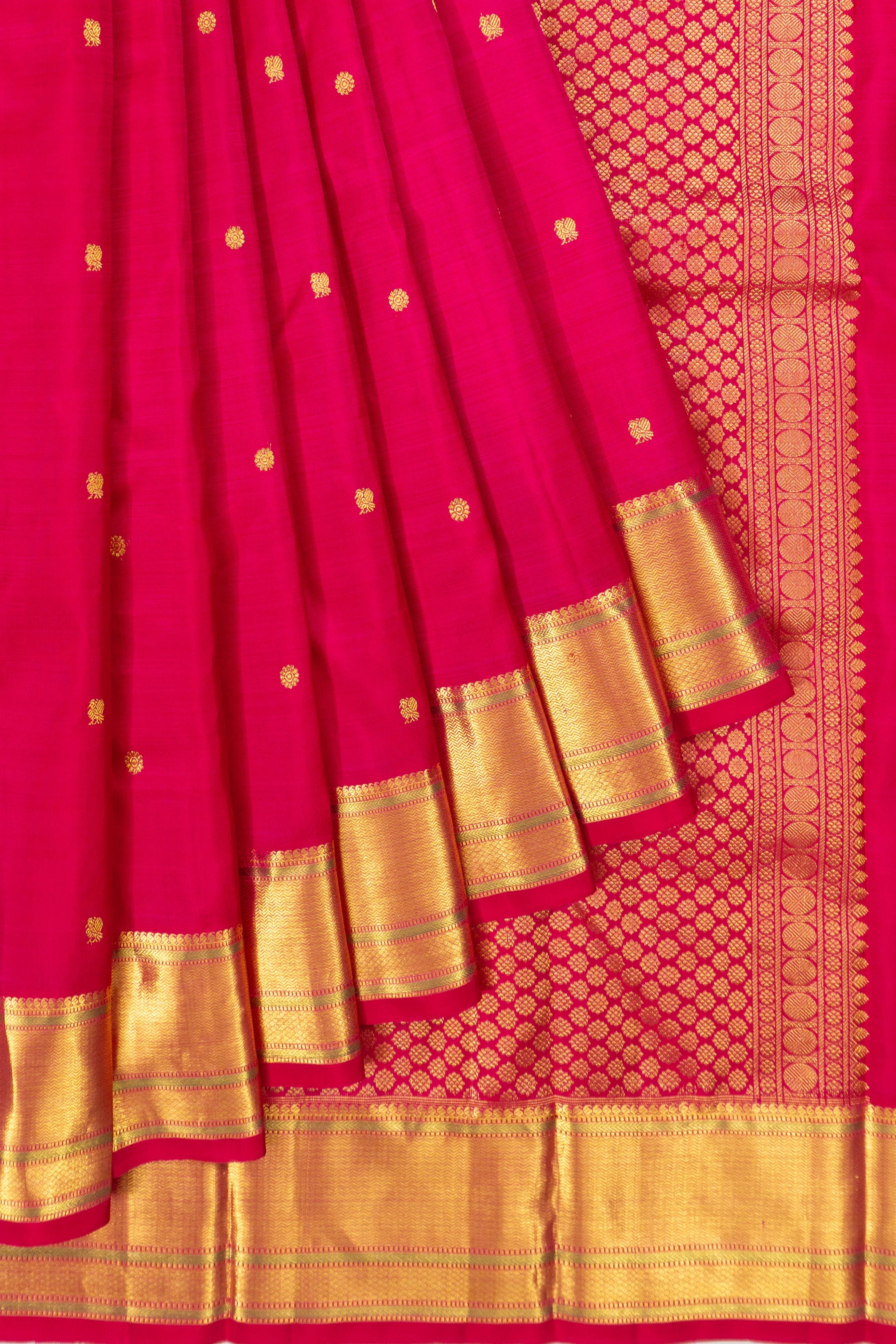 Taranga Kanchi Silk Butta Pink Saree