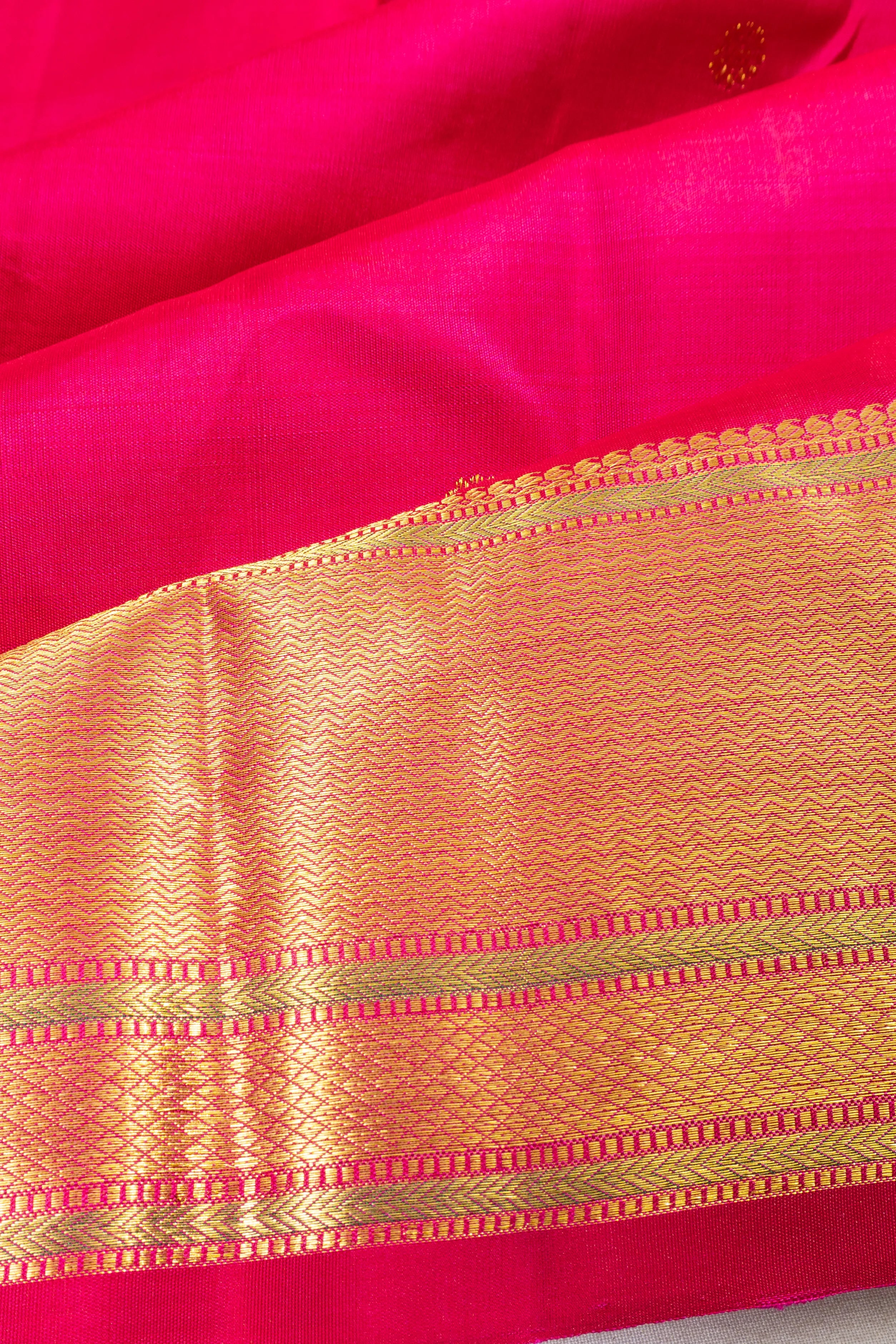 Taranga Kanchi Silk Butta Pink Saree