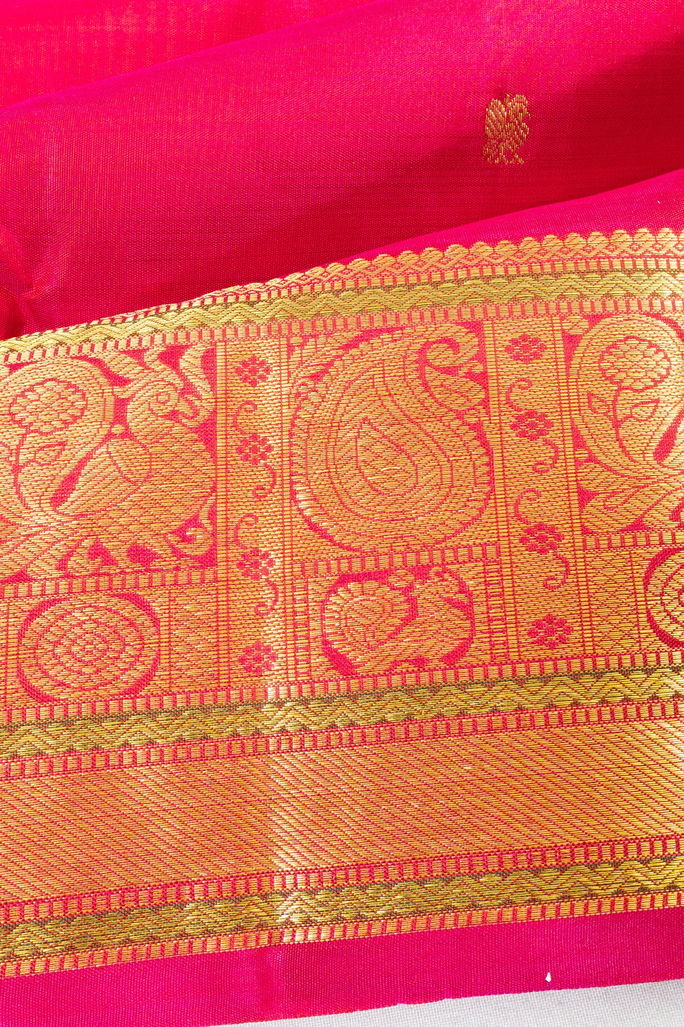 Taranga Kanchi Silk Butta Pink Saree
