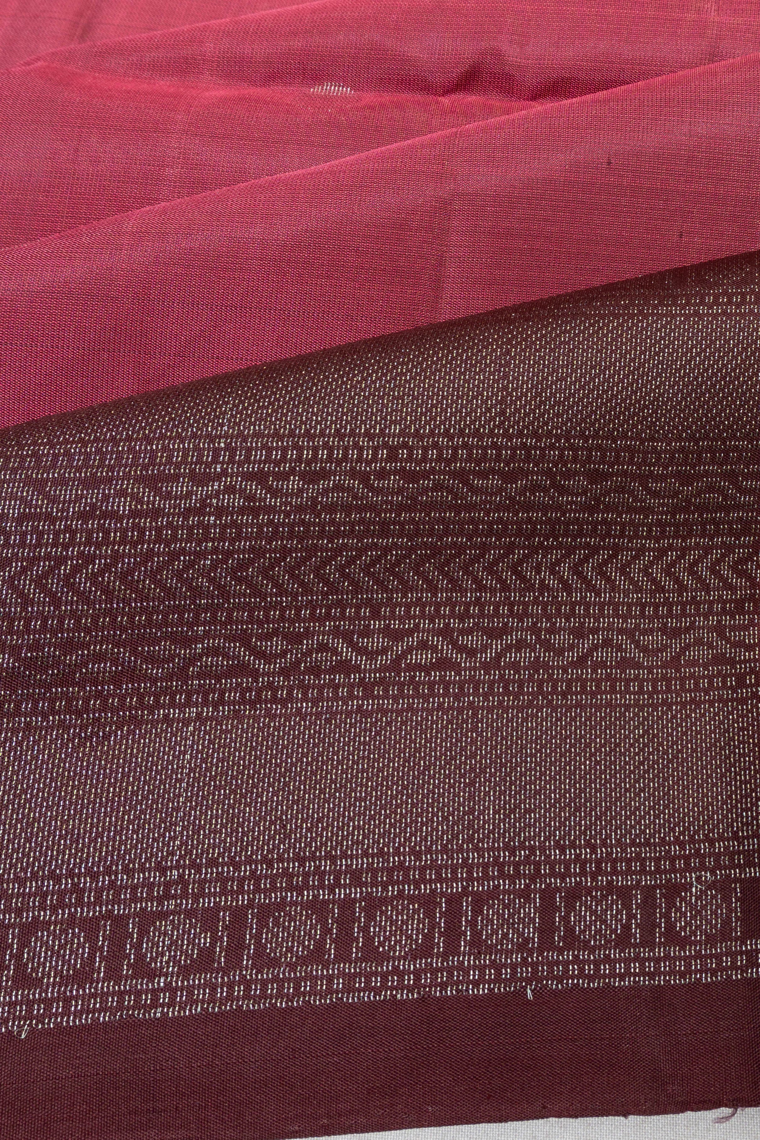Coimbatore Soft Silk Butta Pink Saree