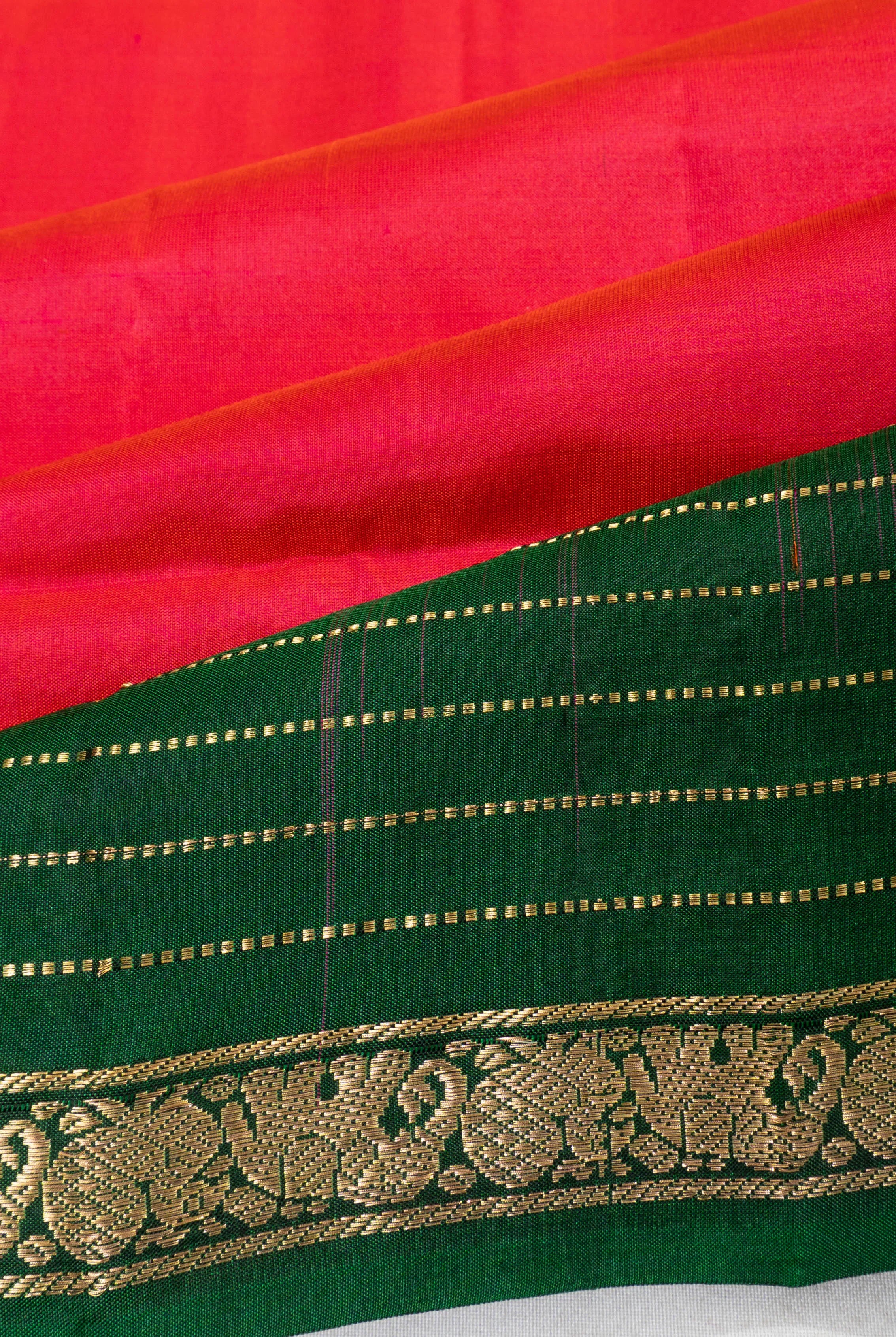 Coimbatore Soft Silk Butta Red Saree