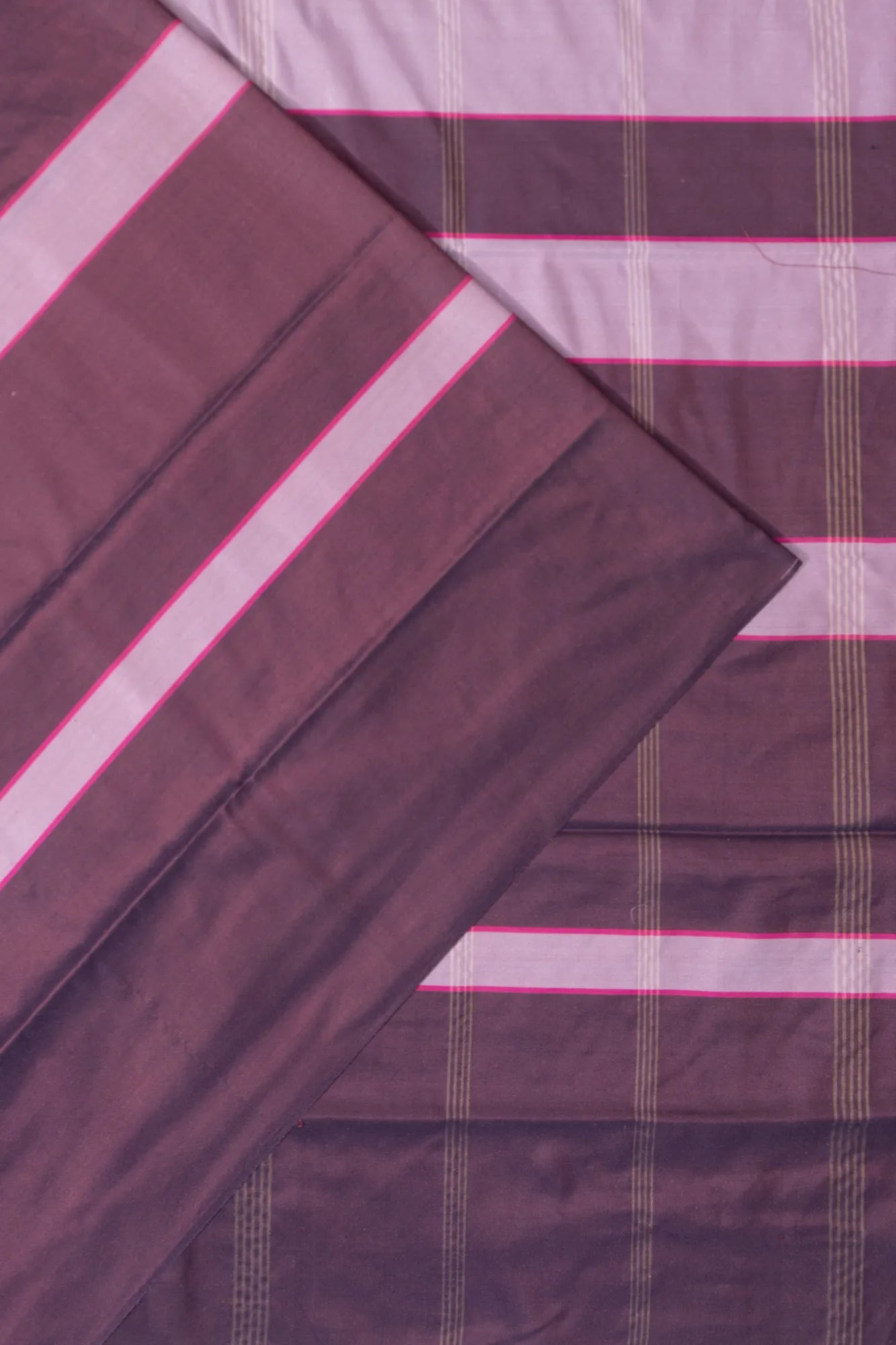 Coimbatore Soft Silk Lines Burgundy And Pink Saree