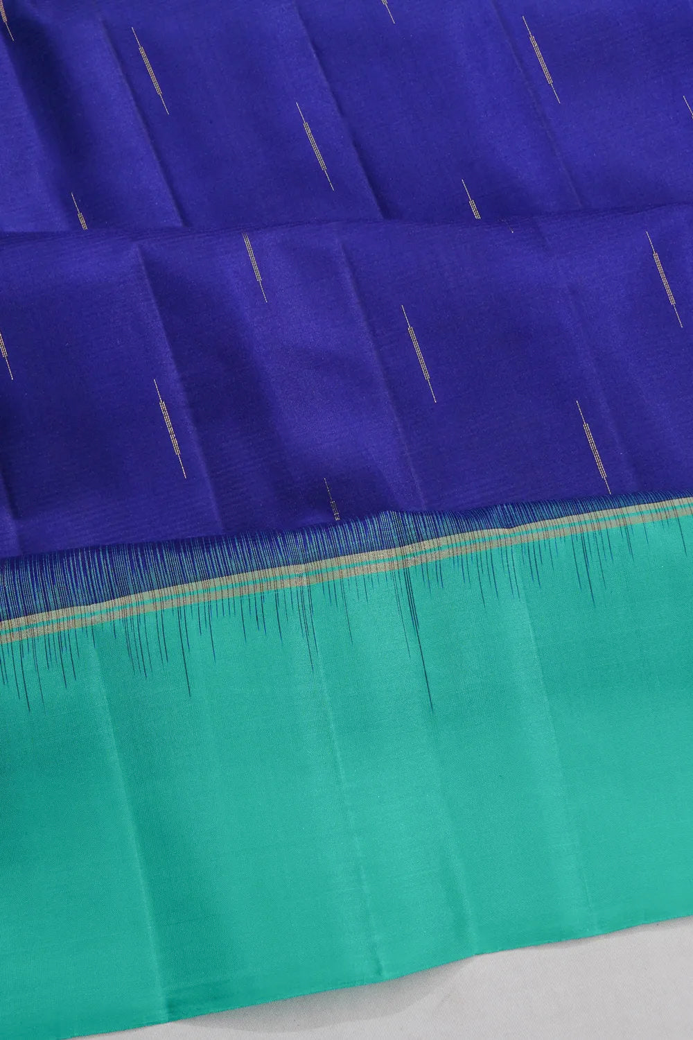 Coimbatore Silk Butta Blue Saree