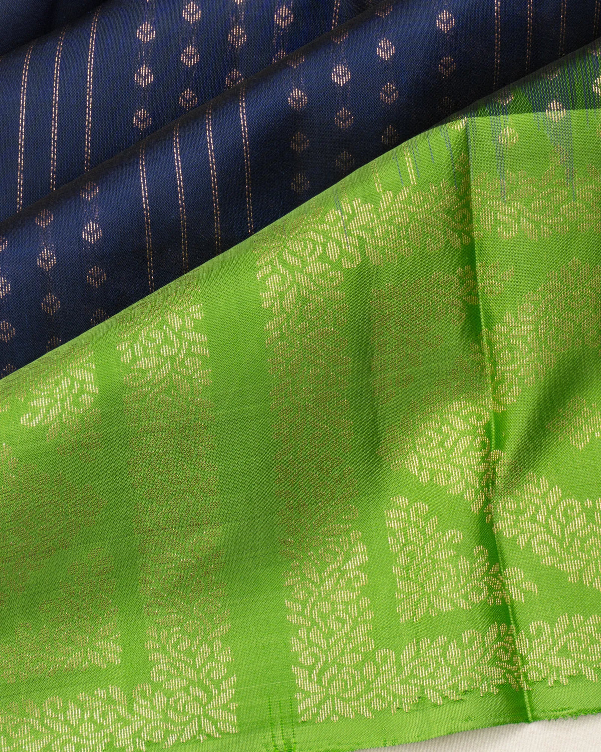Coimbatore Soft Silk Brocade Blue Saree
