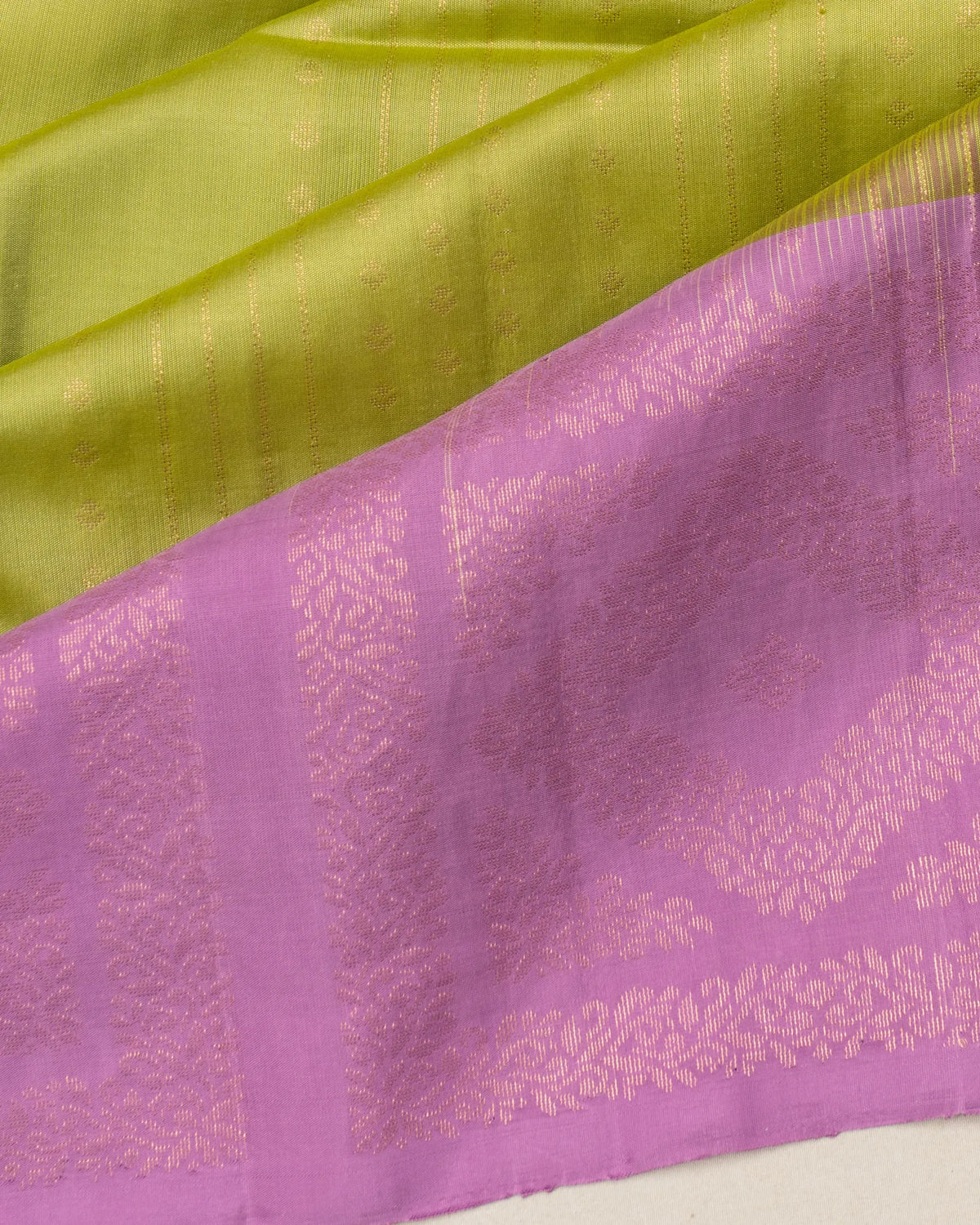 Coimbatore Soft Silk Brocade Green Saree