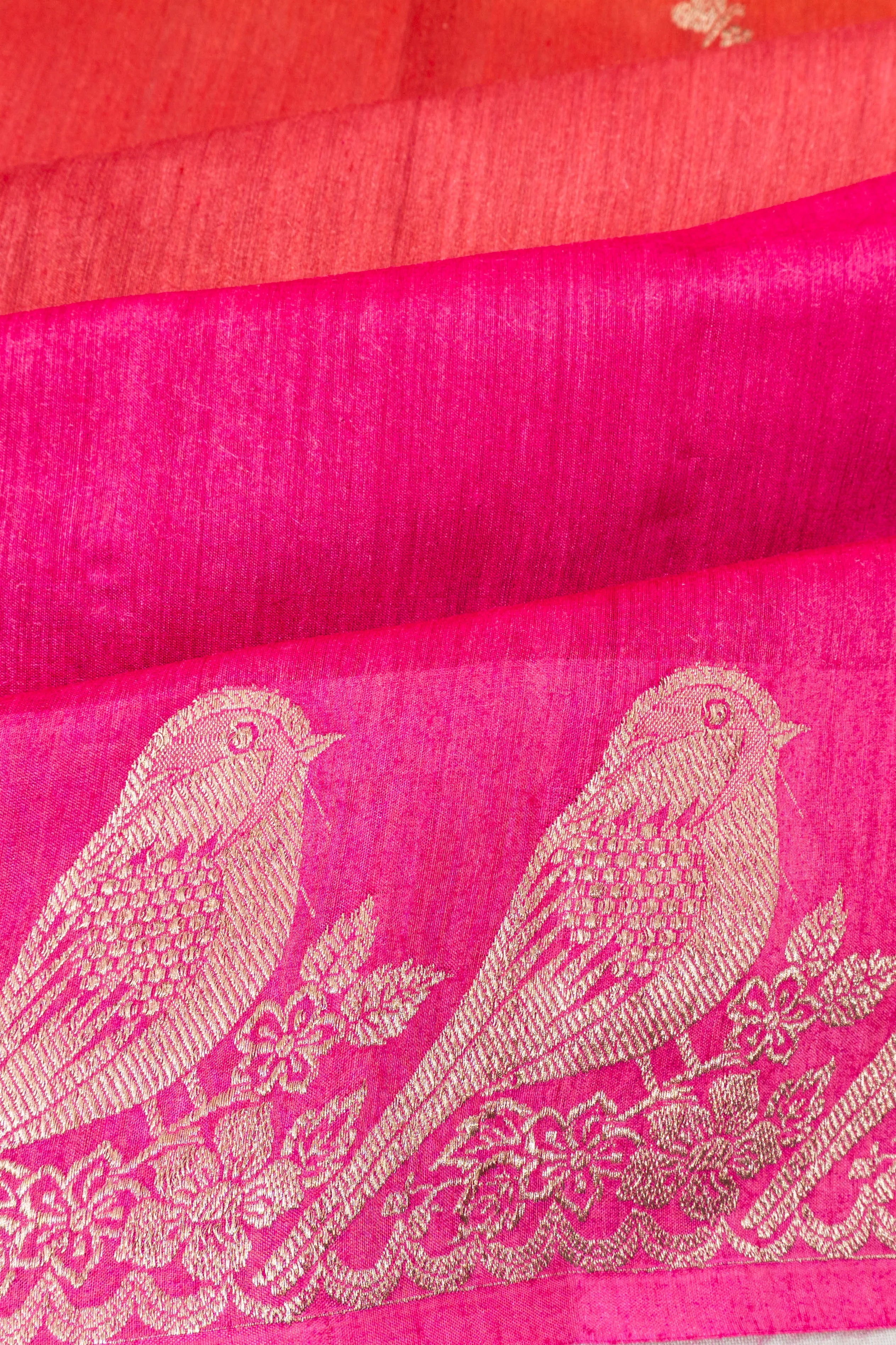 Tussar Butta Multicolour Saree