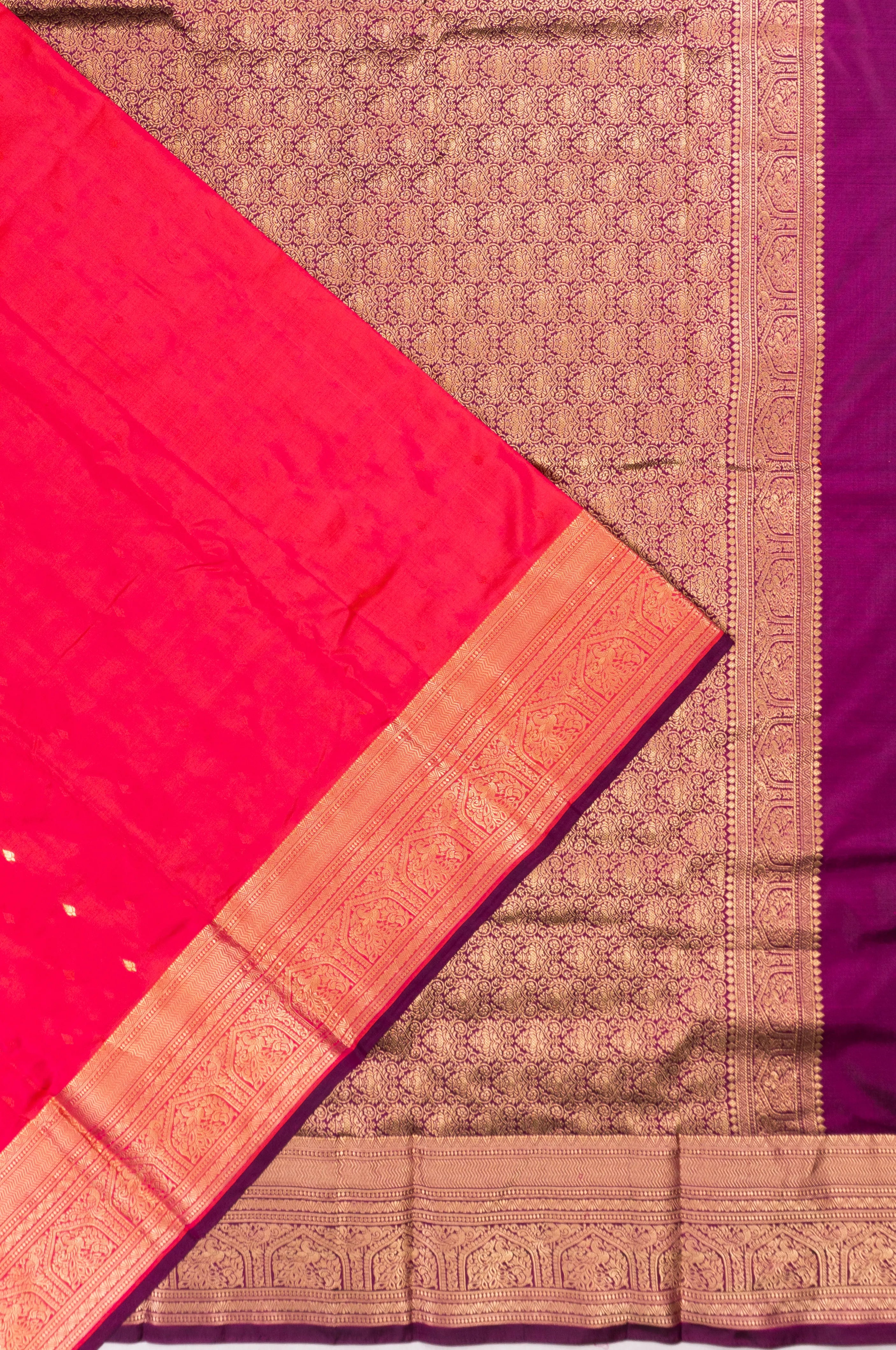 Taranga Kanchi Silk Butta Pink Saree