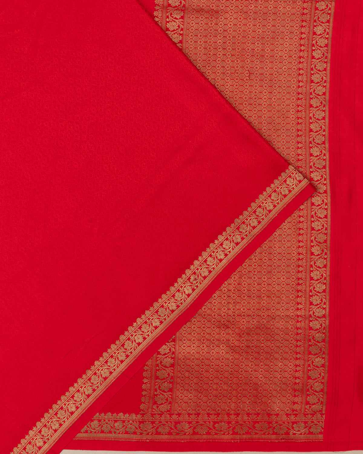 Banarasi Silk Jacquard Red Saree