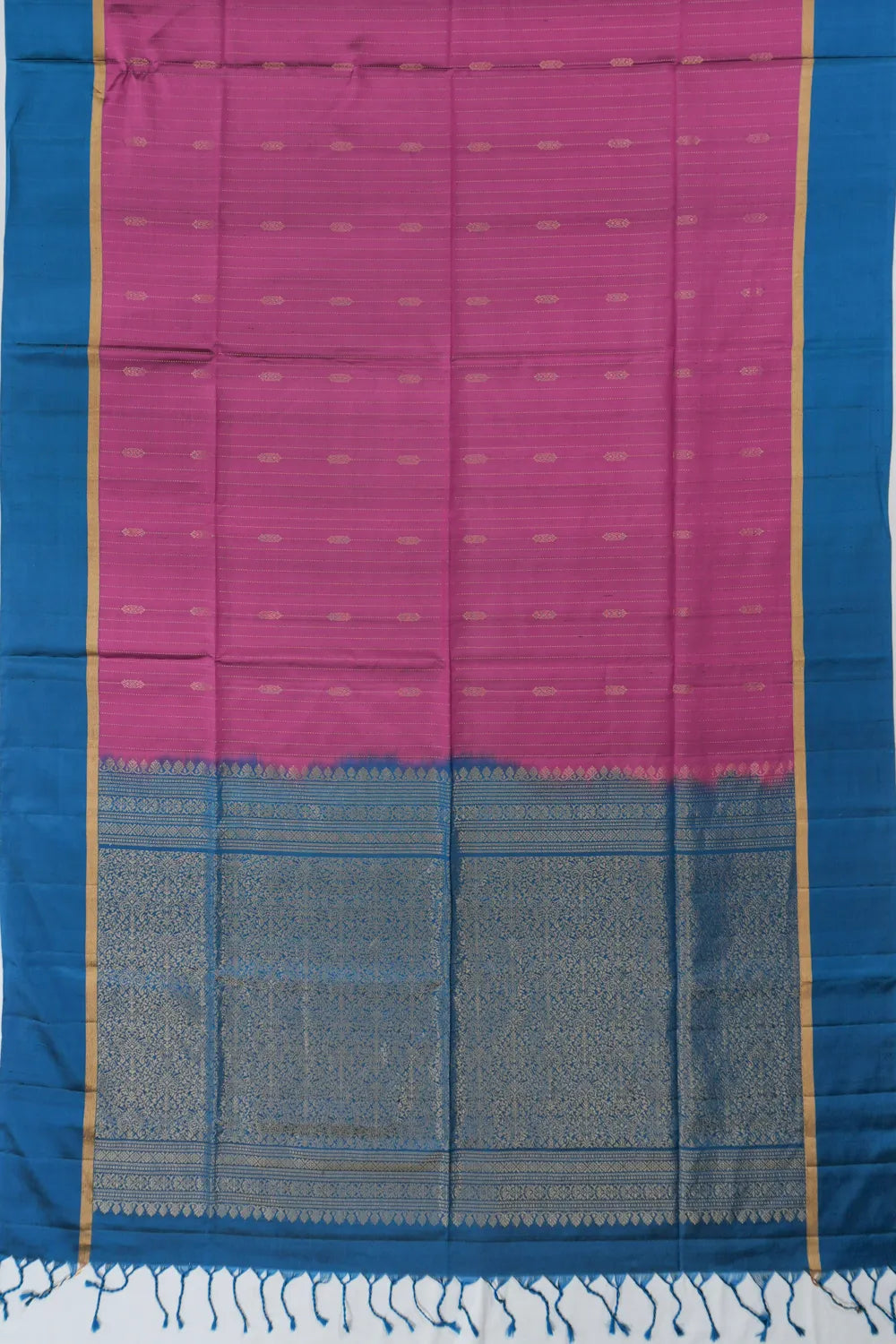 Coimbatore Soft Silk Lines And Butta Pink Saree
