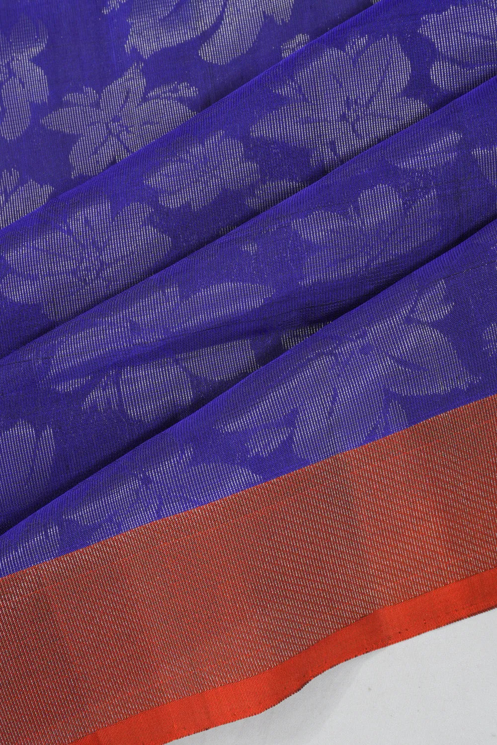 Coimbatore Soft Silk Brocade Blue Saree