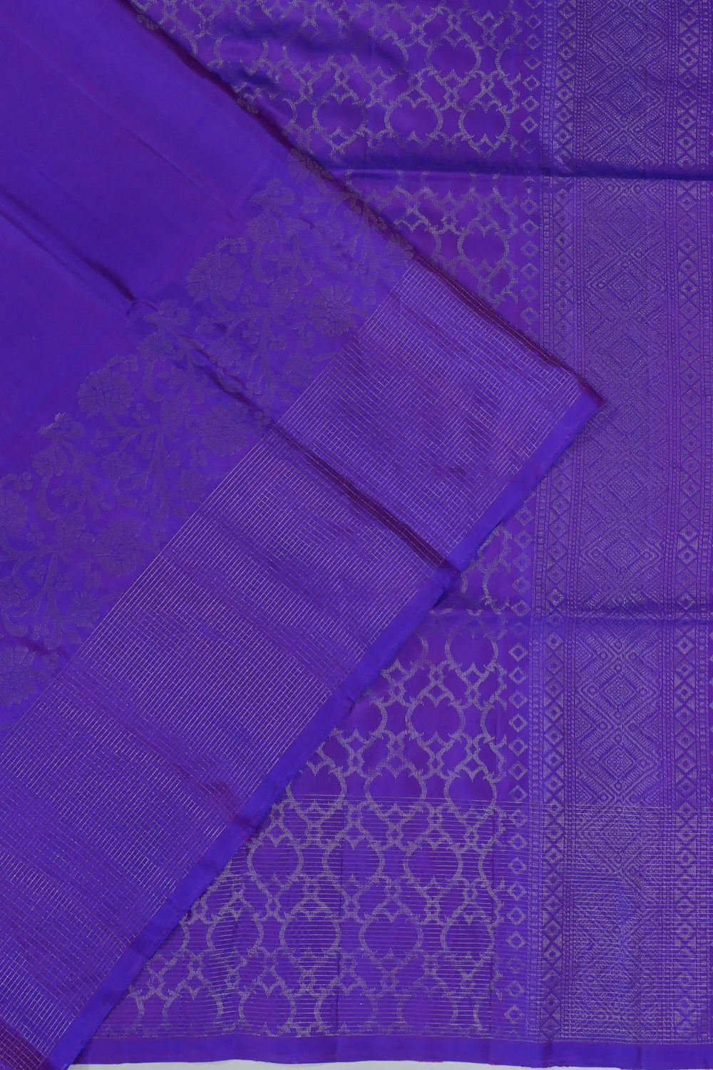 Coimbatore Soft Silk Butta Violet Saree