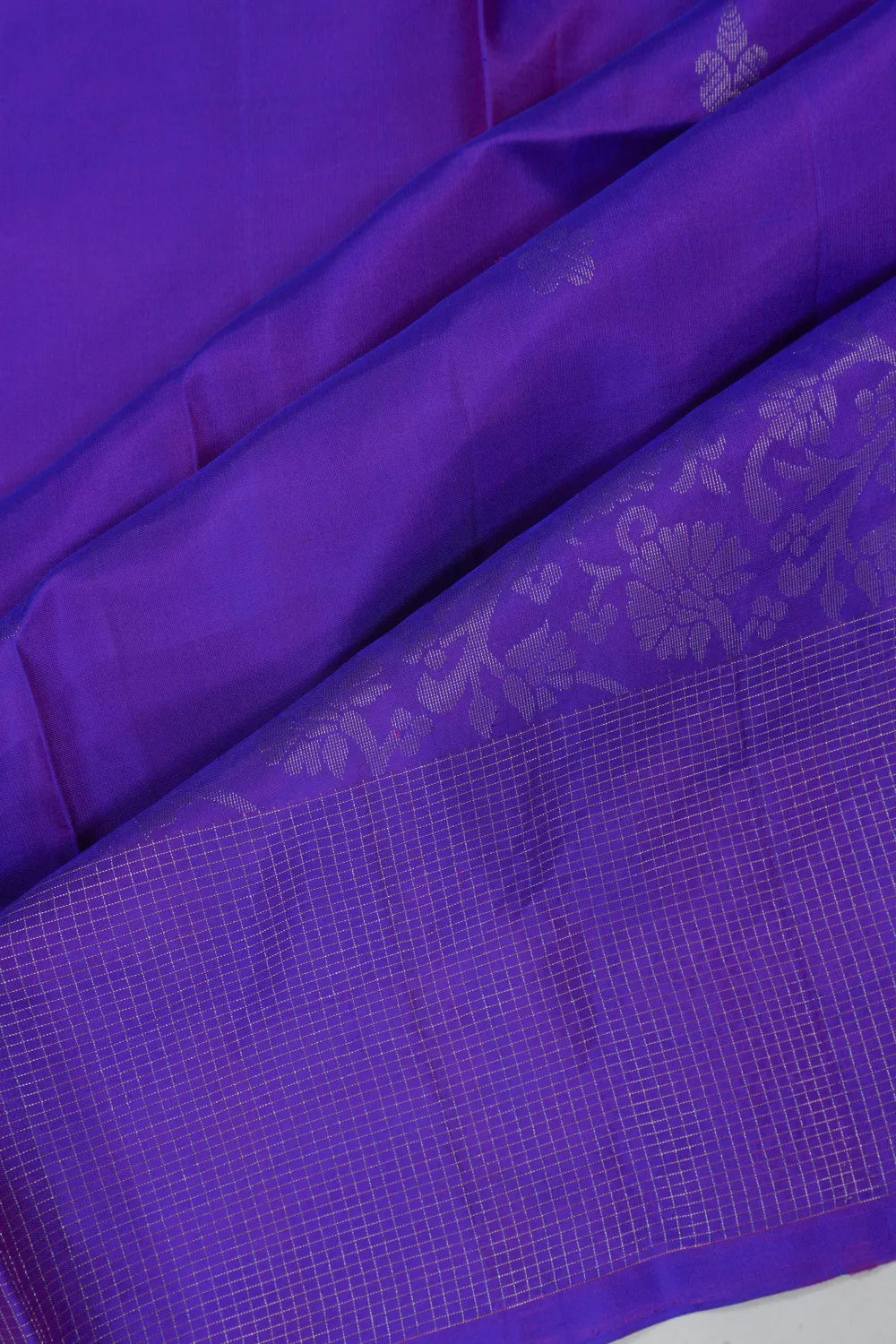 Coimbatore Soft Silk Butta Violet Saree