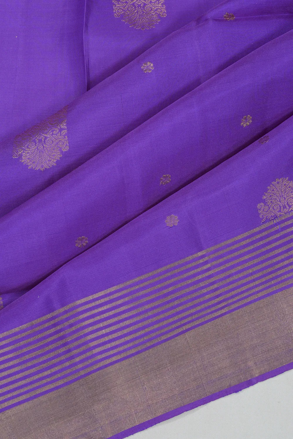 Coimbatore Soft Silk Butta Violet Saree