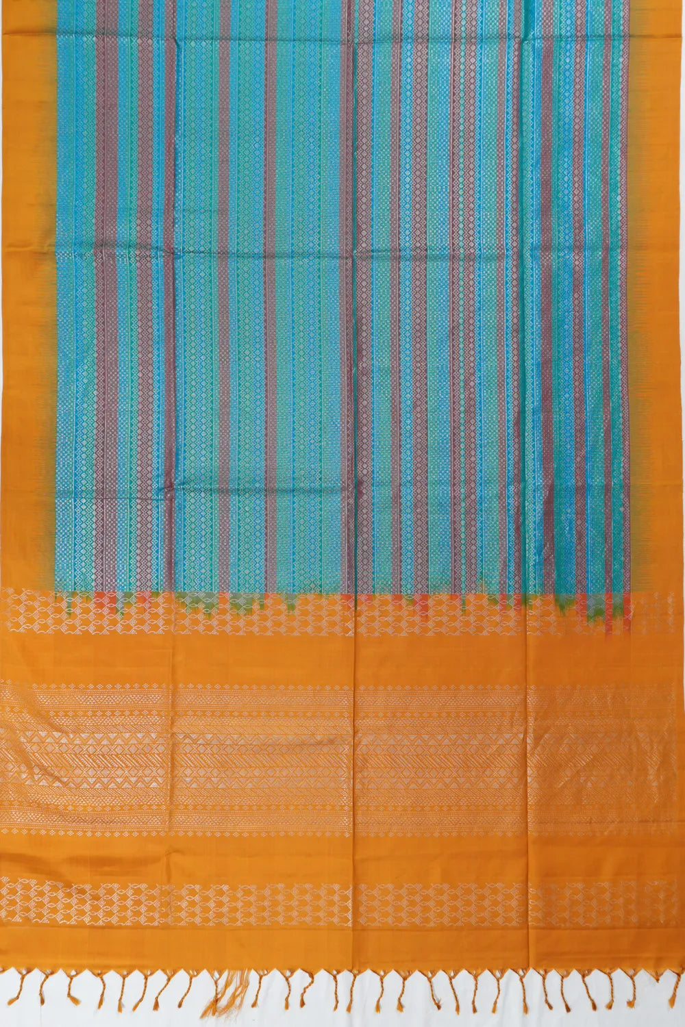 Coimbatore Soft Silk Brocade Blue And Pink Saree