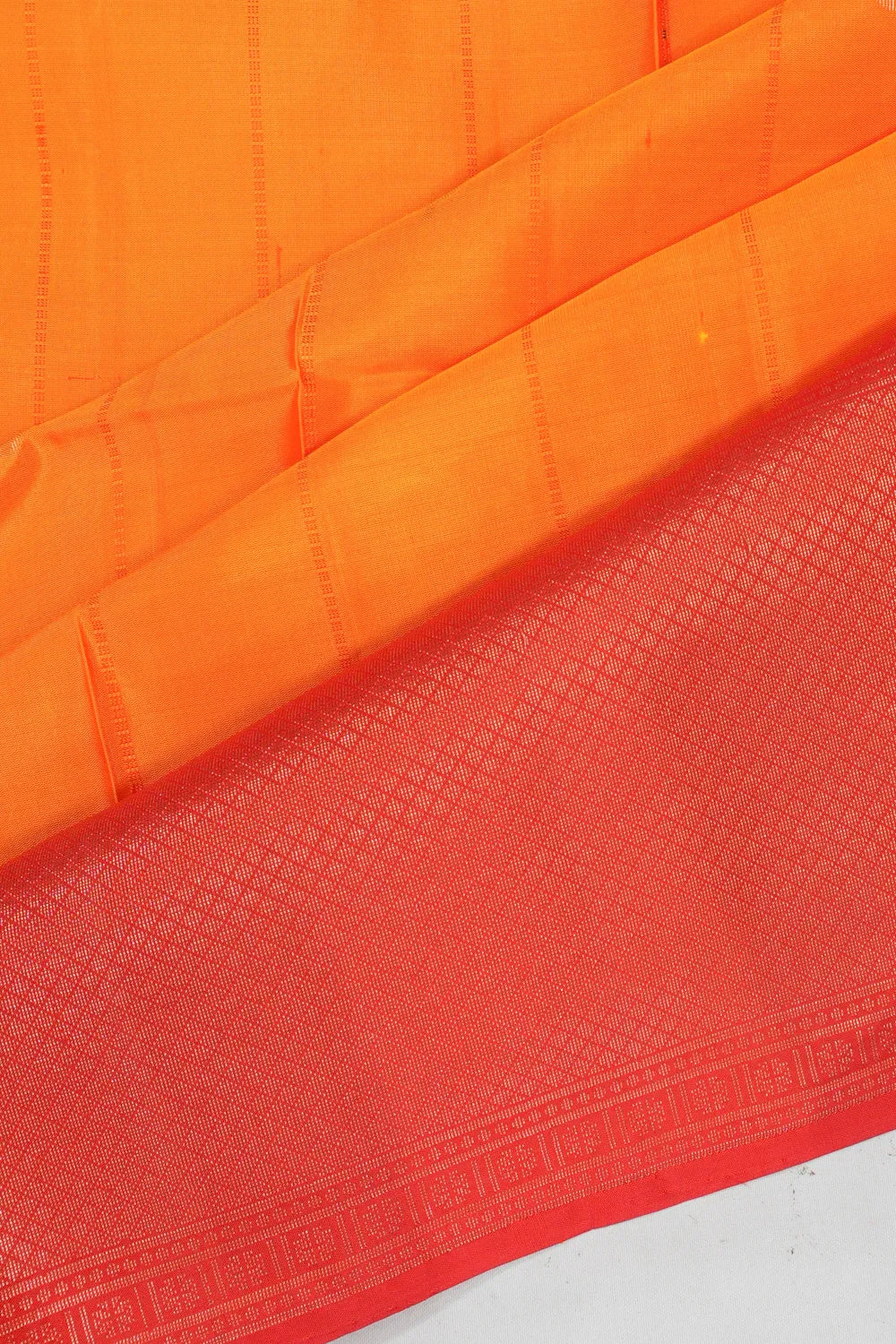 Coimbatore Soft Silk Butta Orange Saree