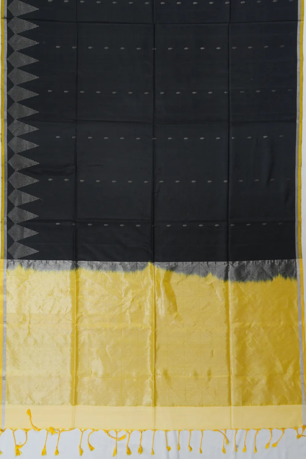 Coimbatore Soft Silk Butta Black Saree