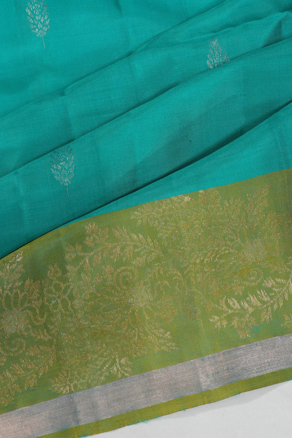 Coimbatore Soft Silk Butta Blue Saree