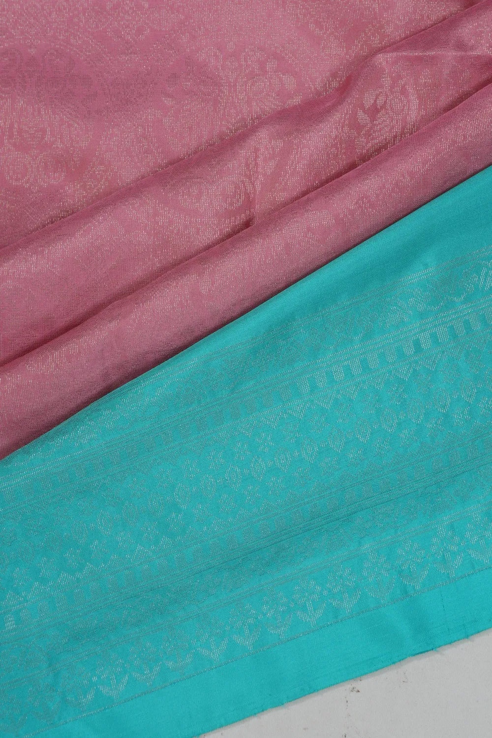 Coimbatore Soft Silk Brocade Pink Saree