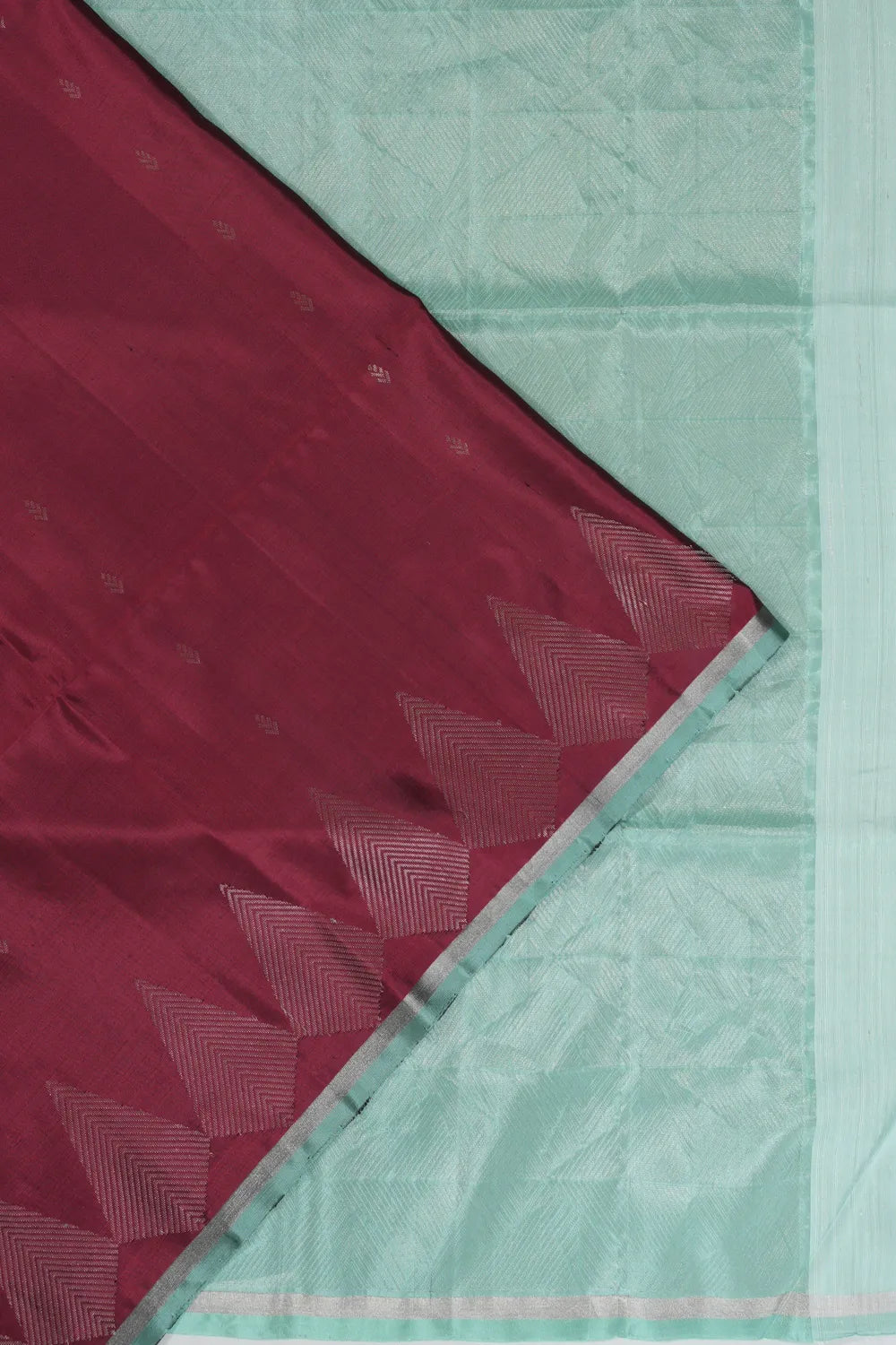 Coimbatore Soft Silk Butta Maroon Saree