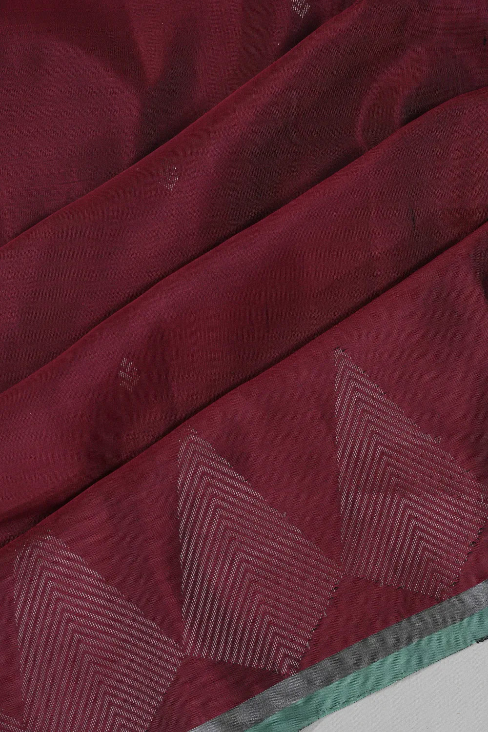 Coimbatore Soft Silk Butta Maroon Saree
