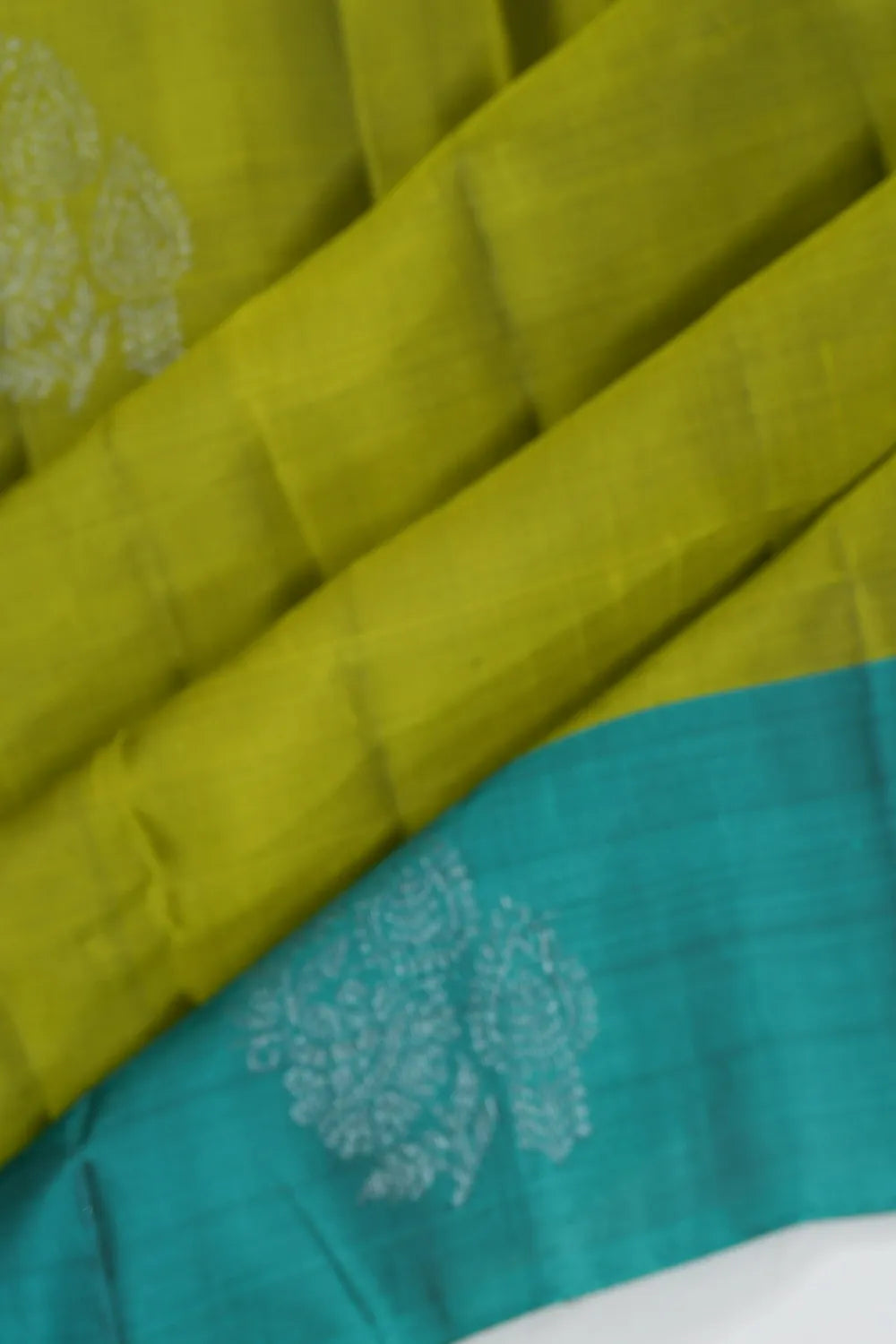 Coimbatore Soft Silk Butta Mehendi Green Saree