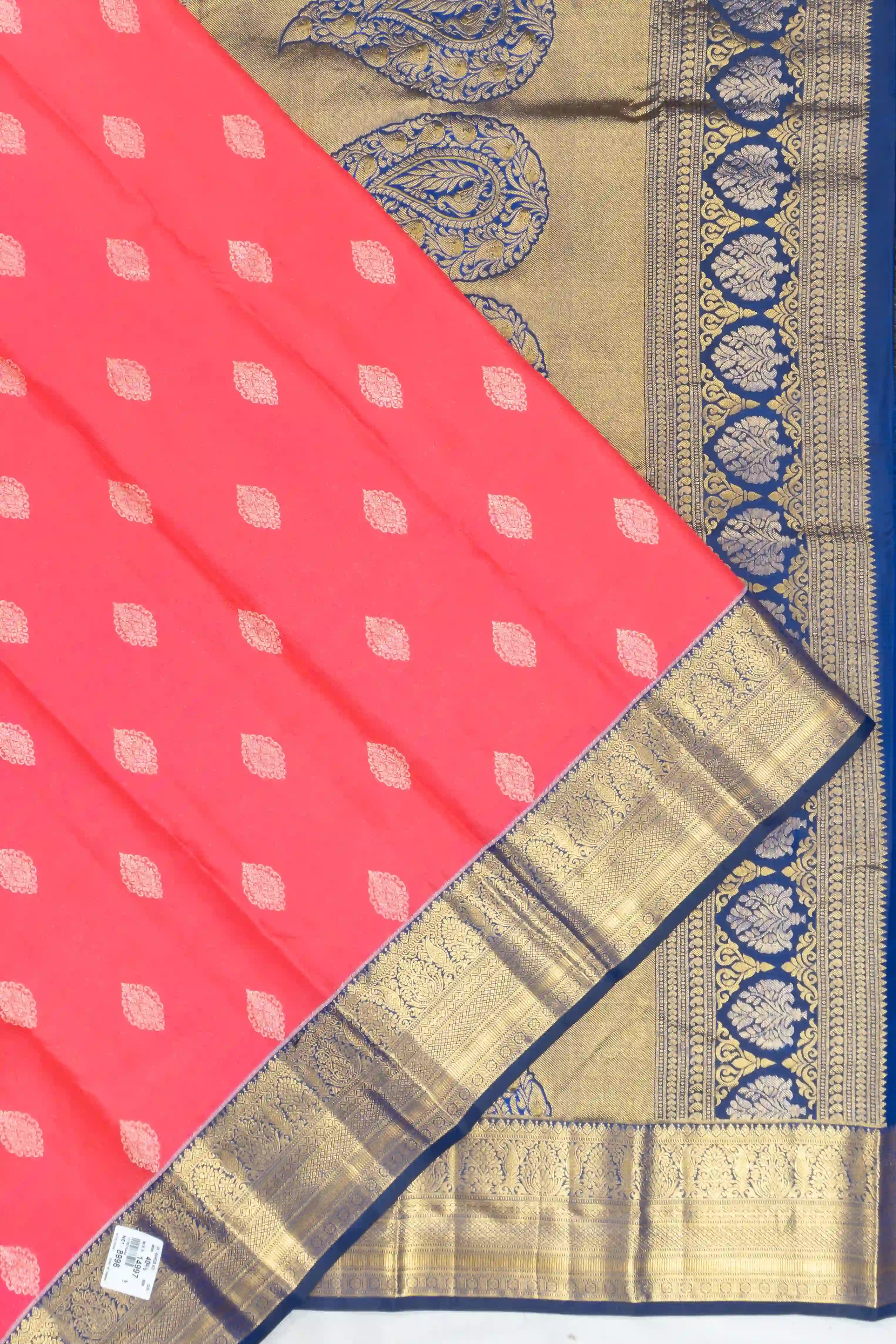 Taranga Kanchi Silk Butta Pink Saree
