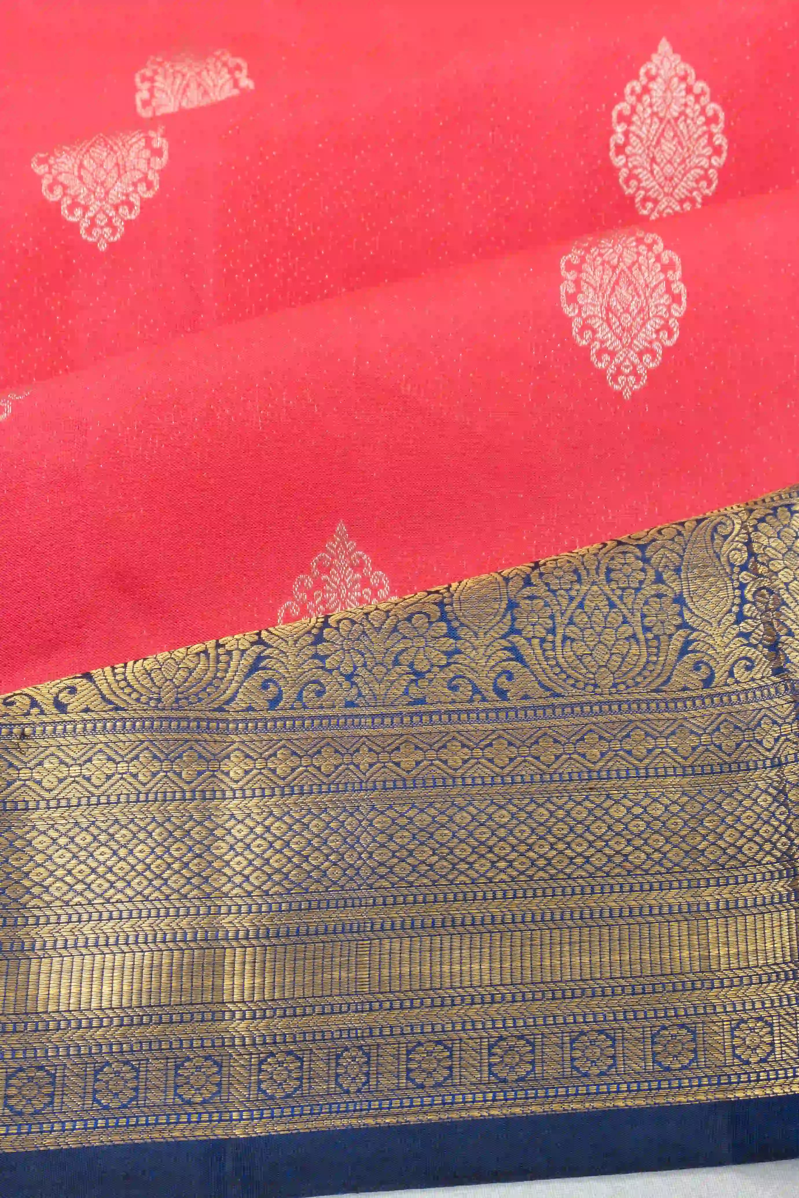 Taranga Kanchi Silk Butta Pink Saree