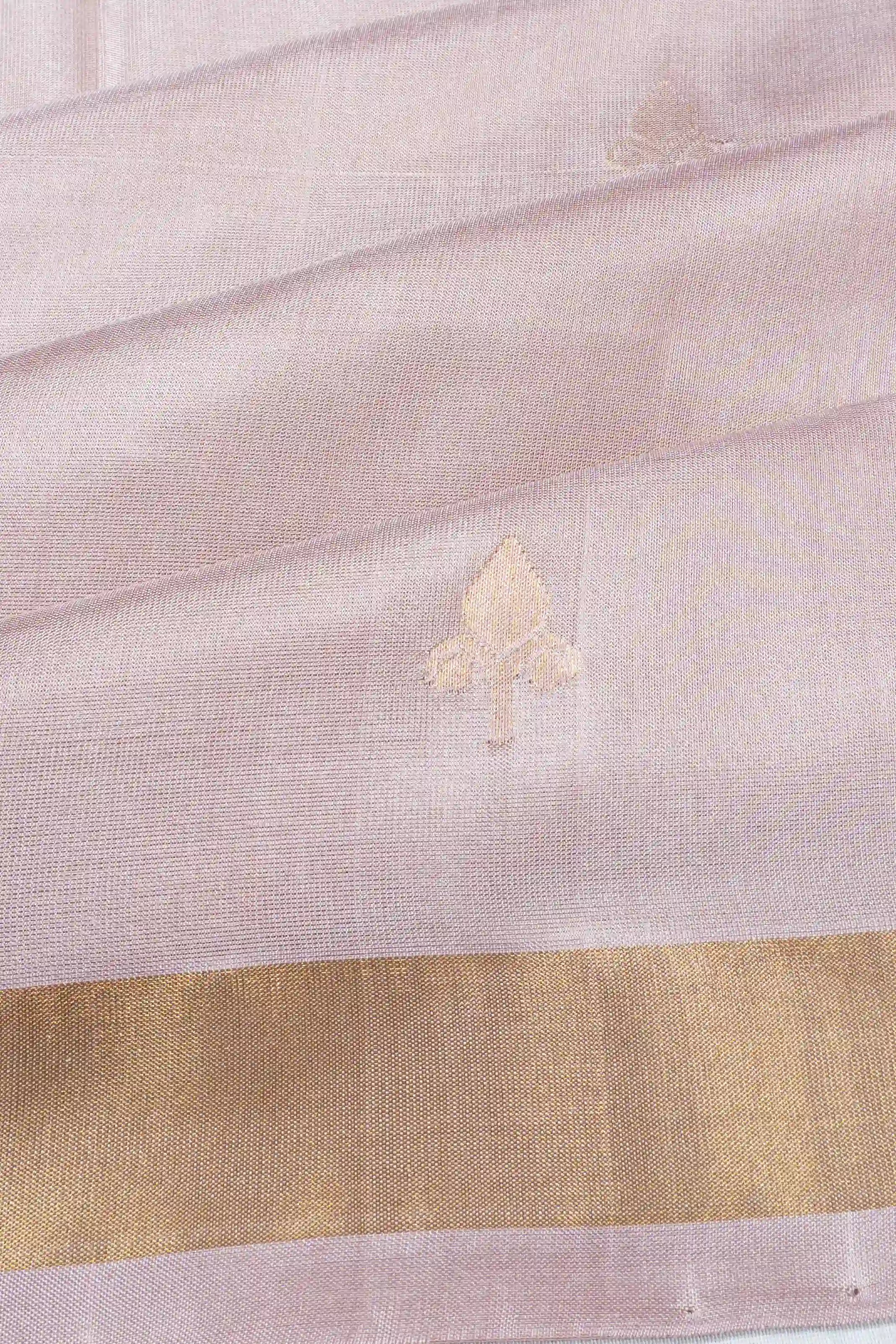 Uppada Silk Butta Baby Pink Saree