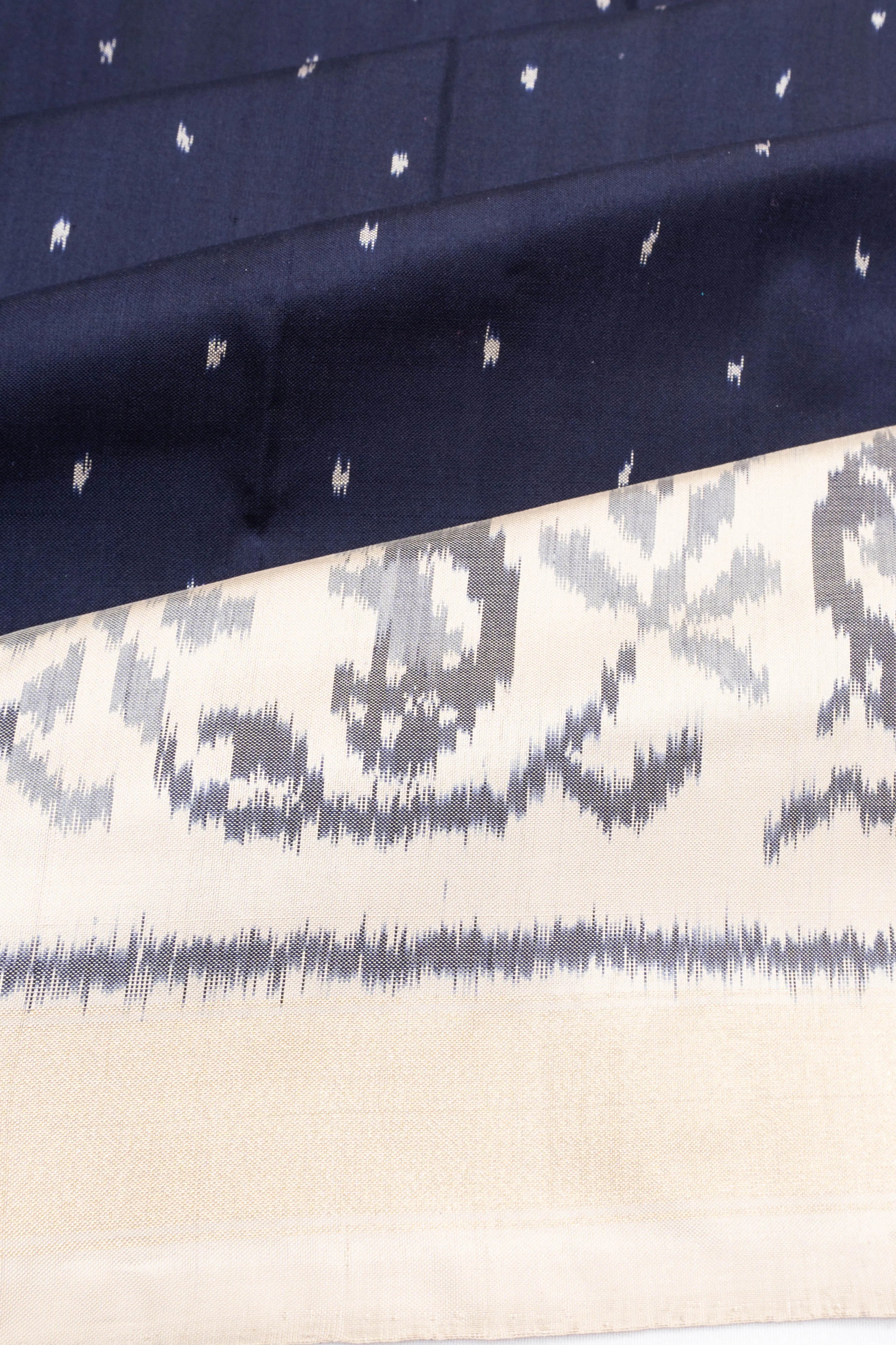 Pochampally Silk Ikat Black Saree