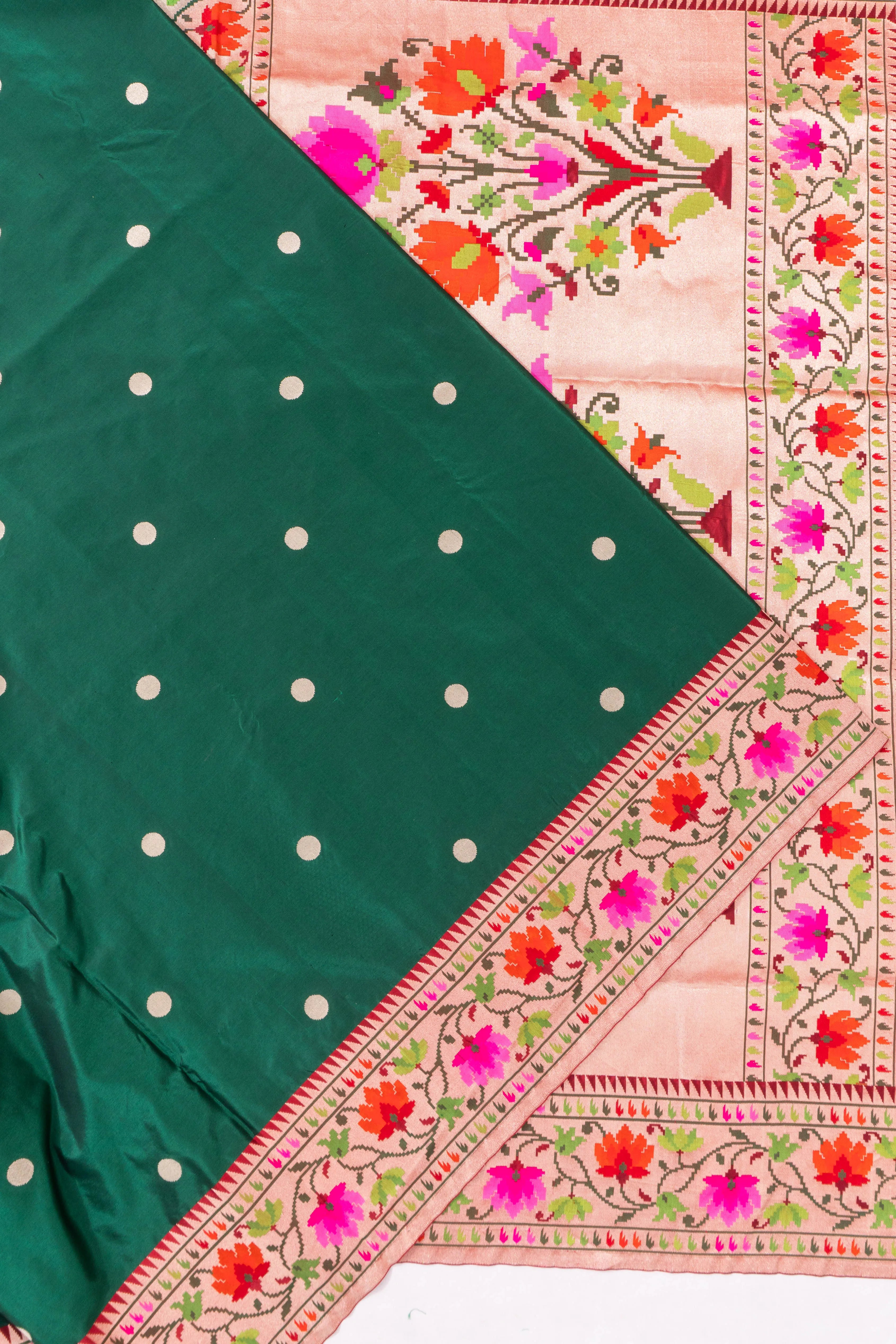 Banarasi Silk Butta Purple Saree