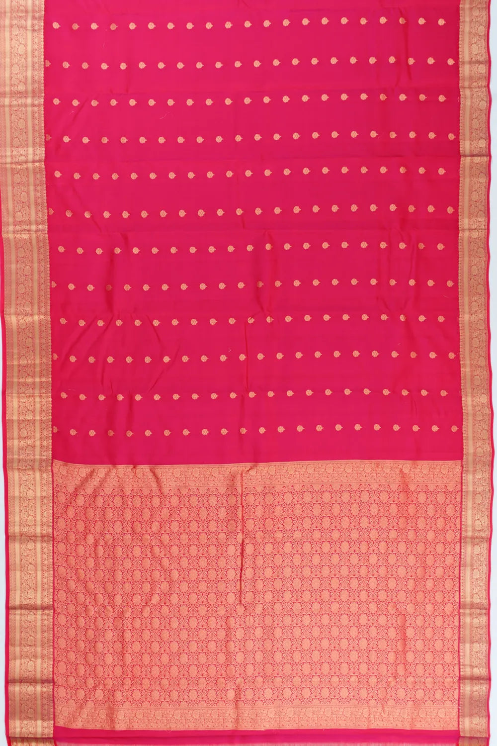 Soft Silk Butta Pink Saree
