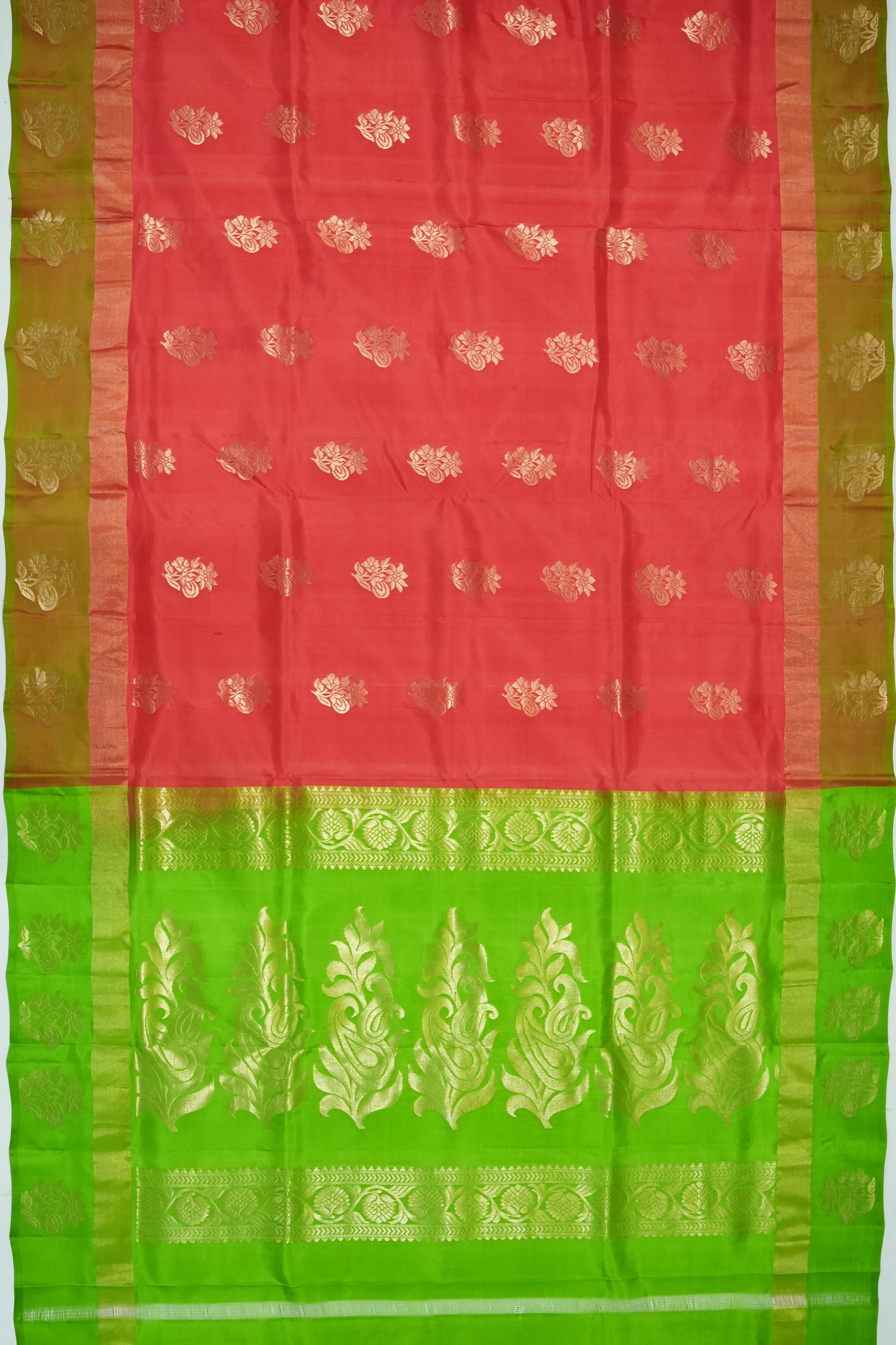 Soft Silk Butta Pink Saree