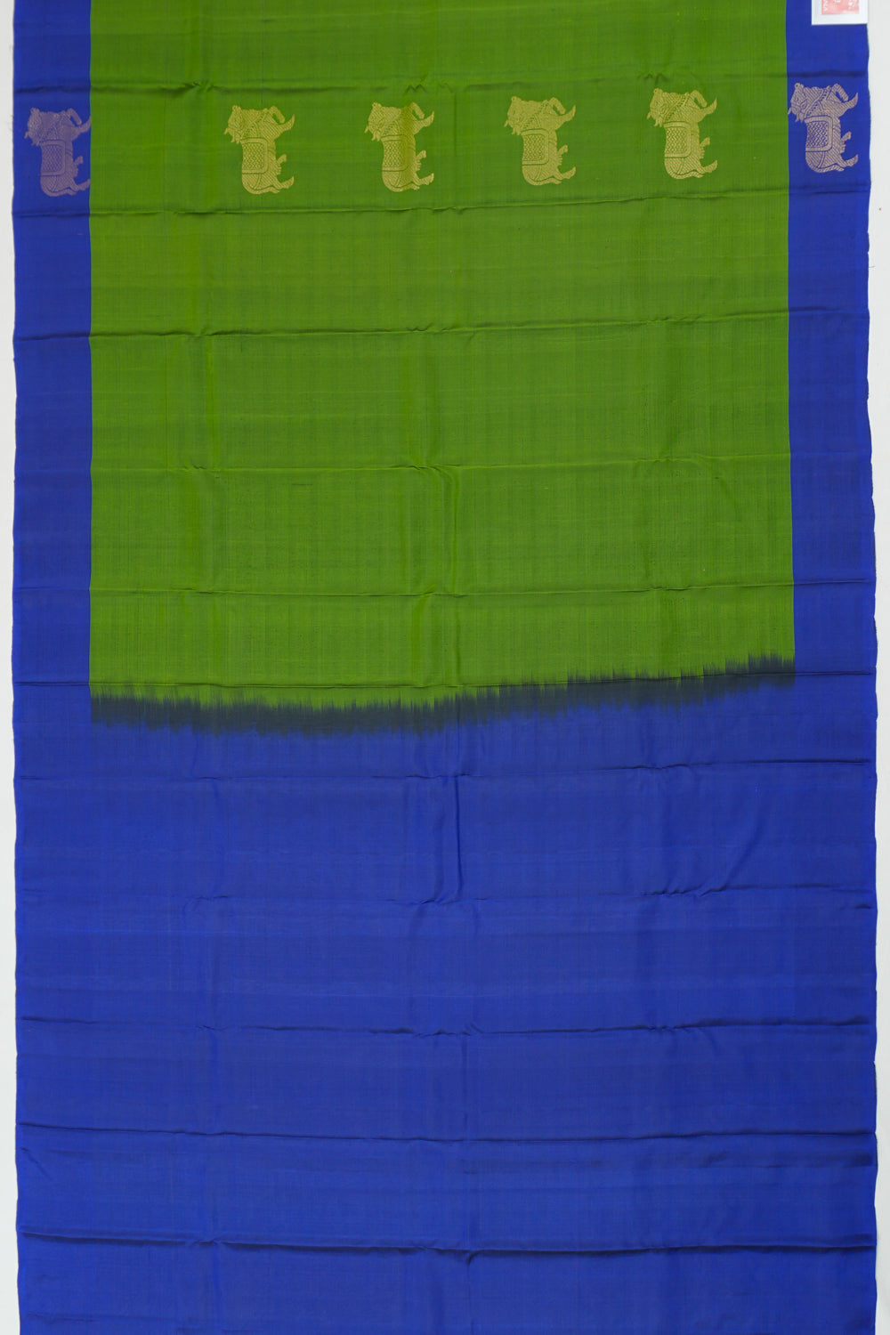 Soft Silk Butta Green Saree