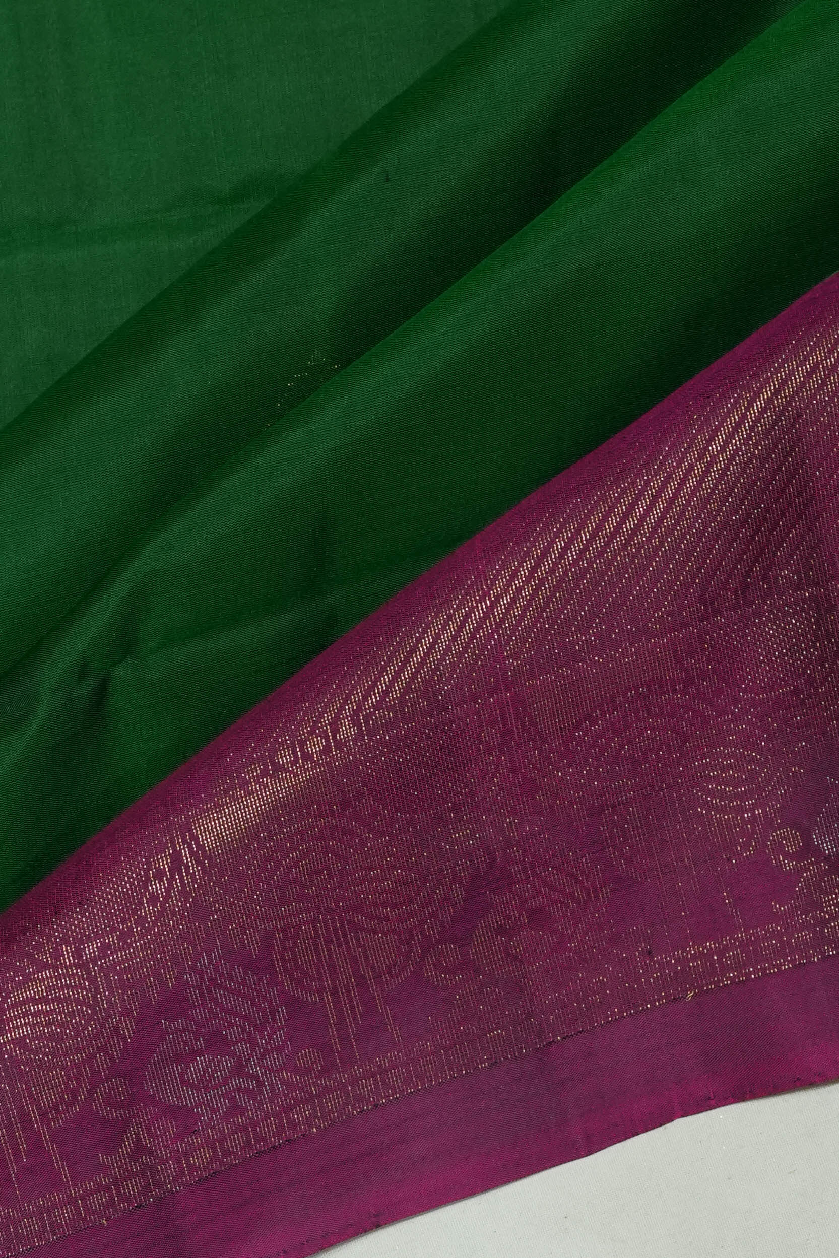 Soft Silk Butta Green Saree