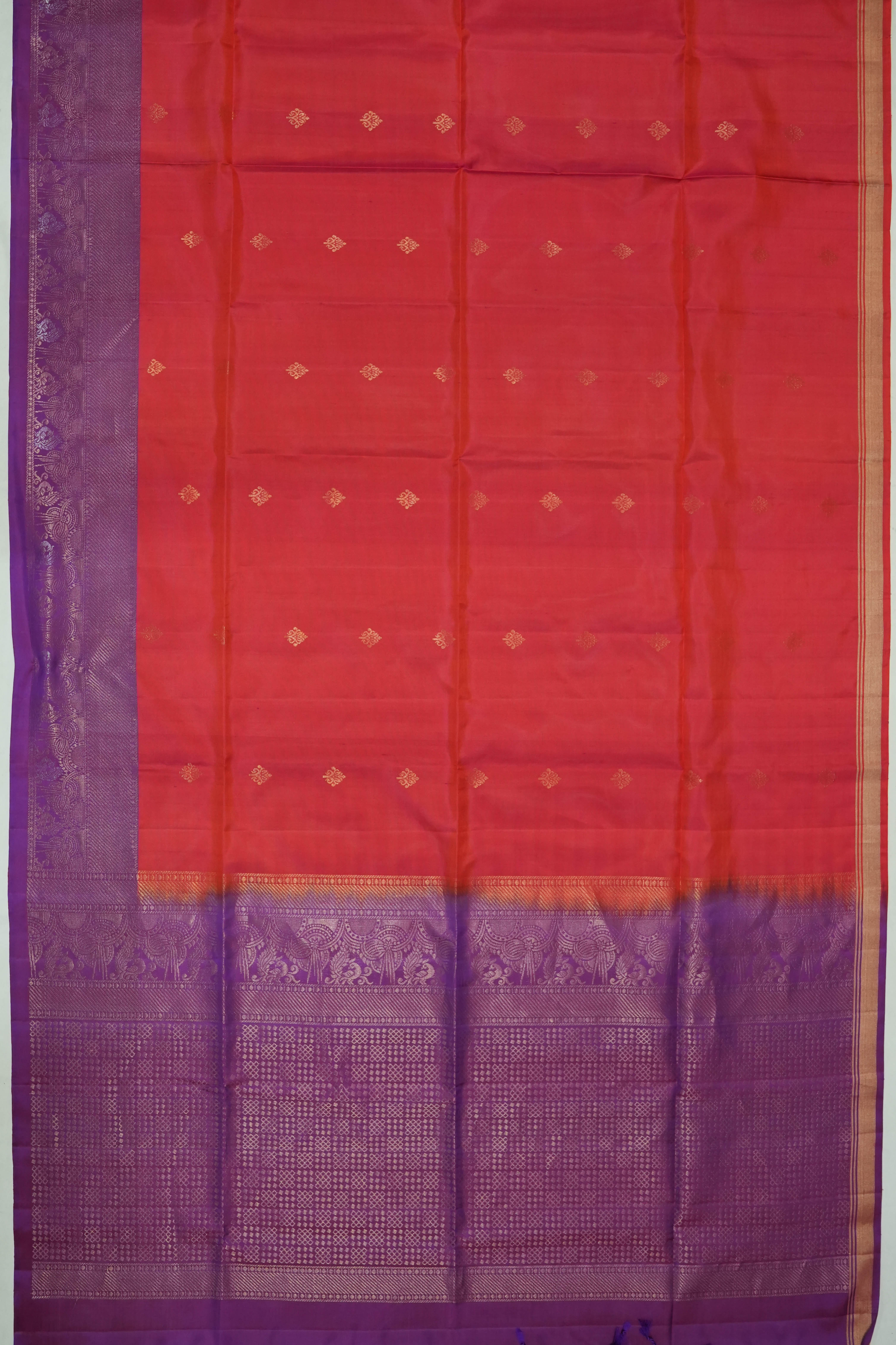 Soft Silk Butta Pink Saree