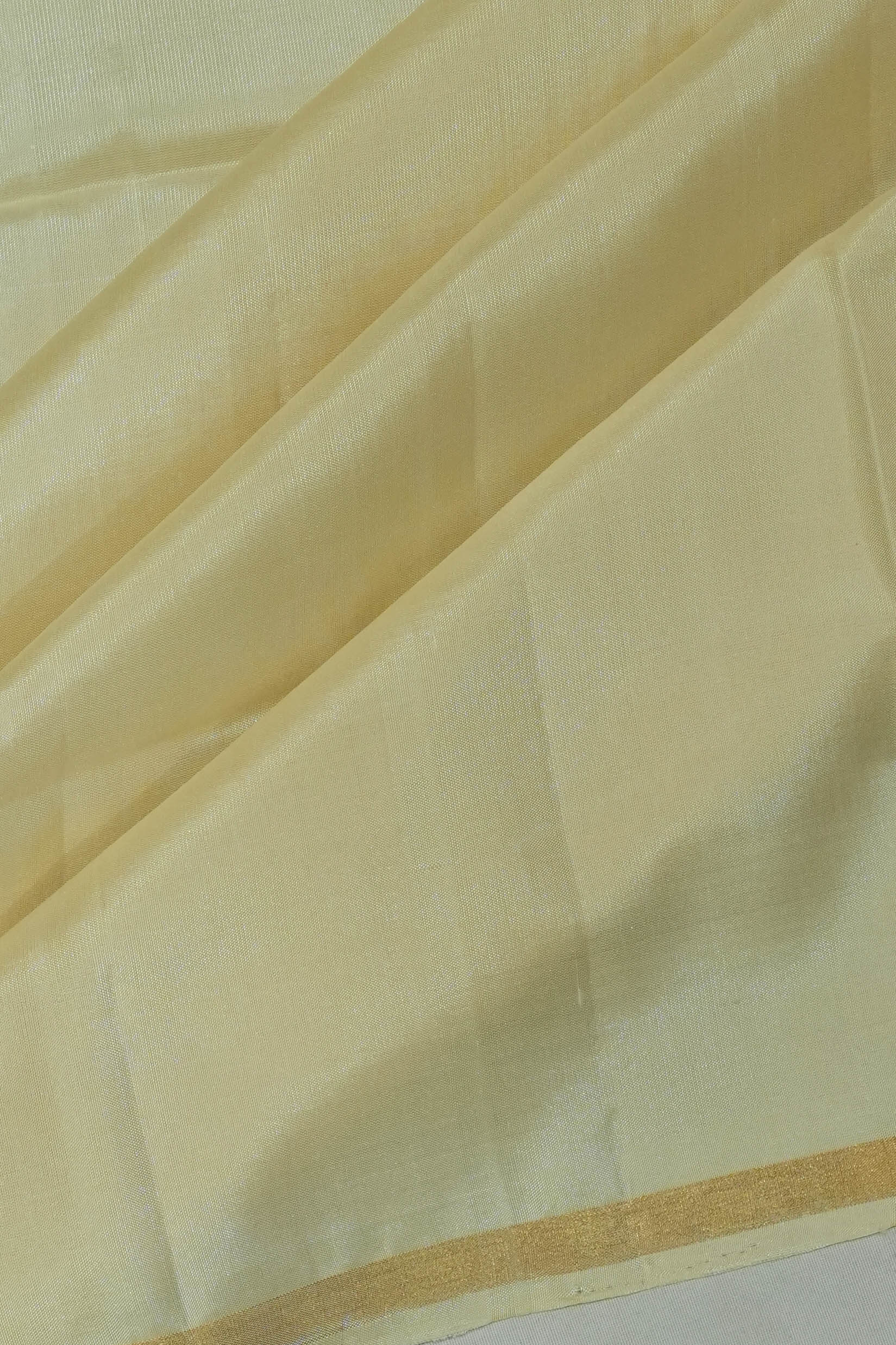 Soft Silk Butta Cream Saree