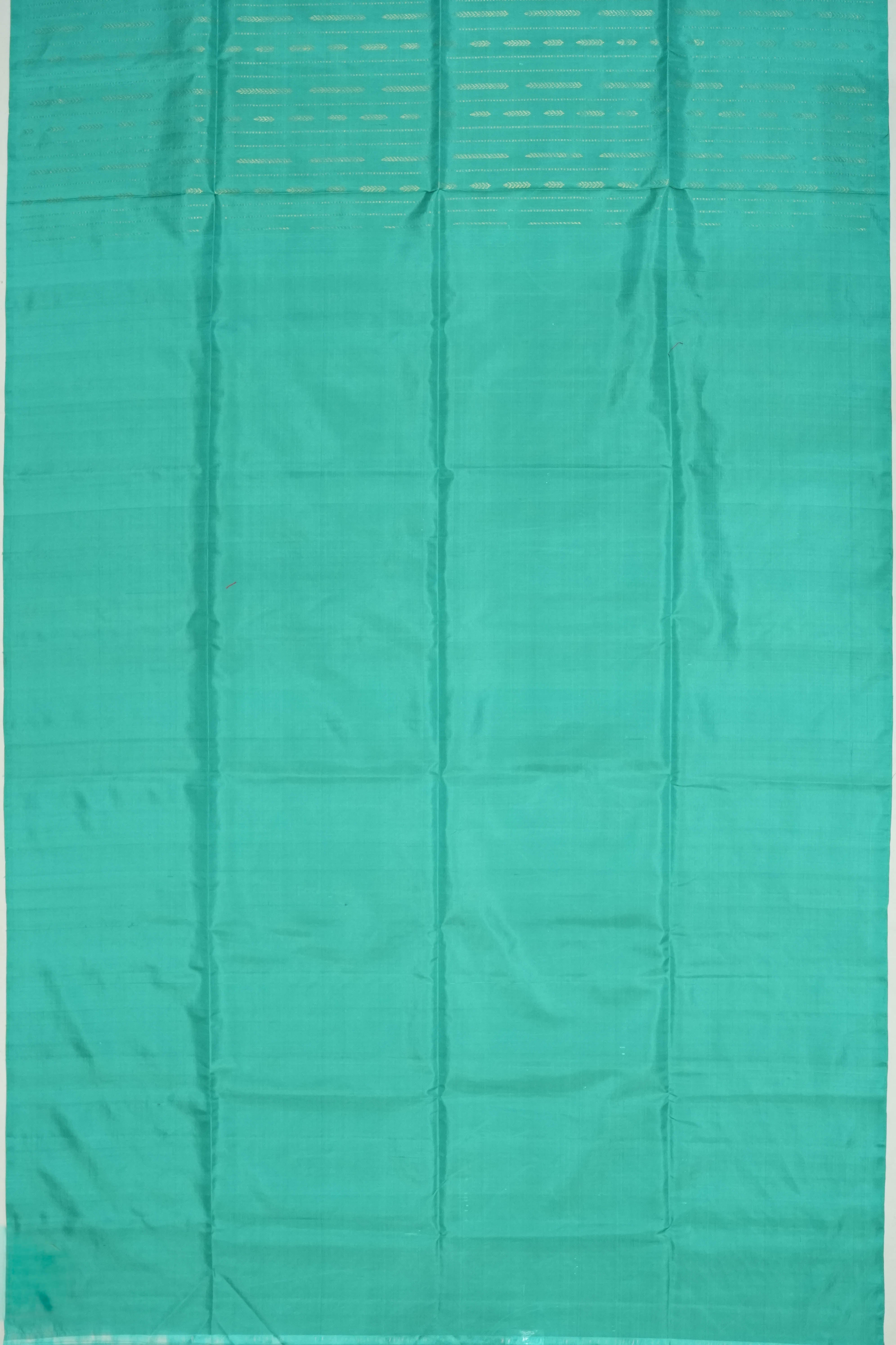 Soft Silk Butta Blue Saree