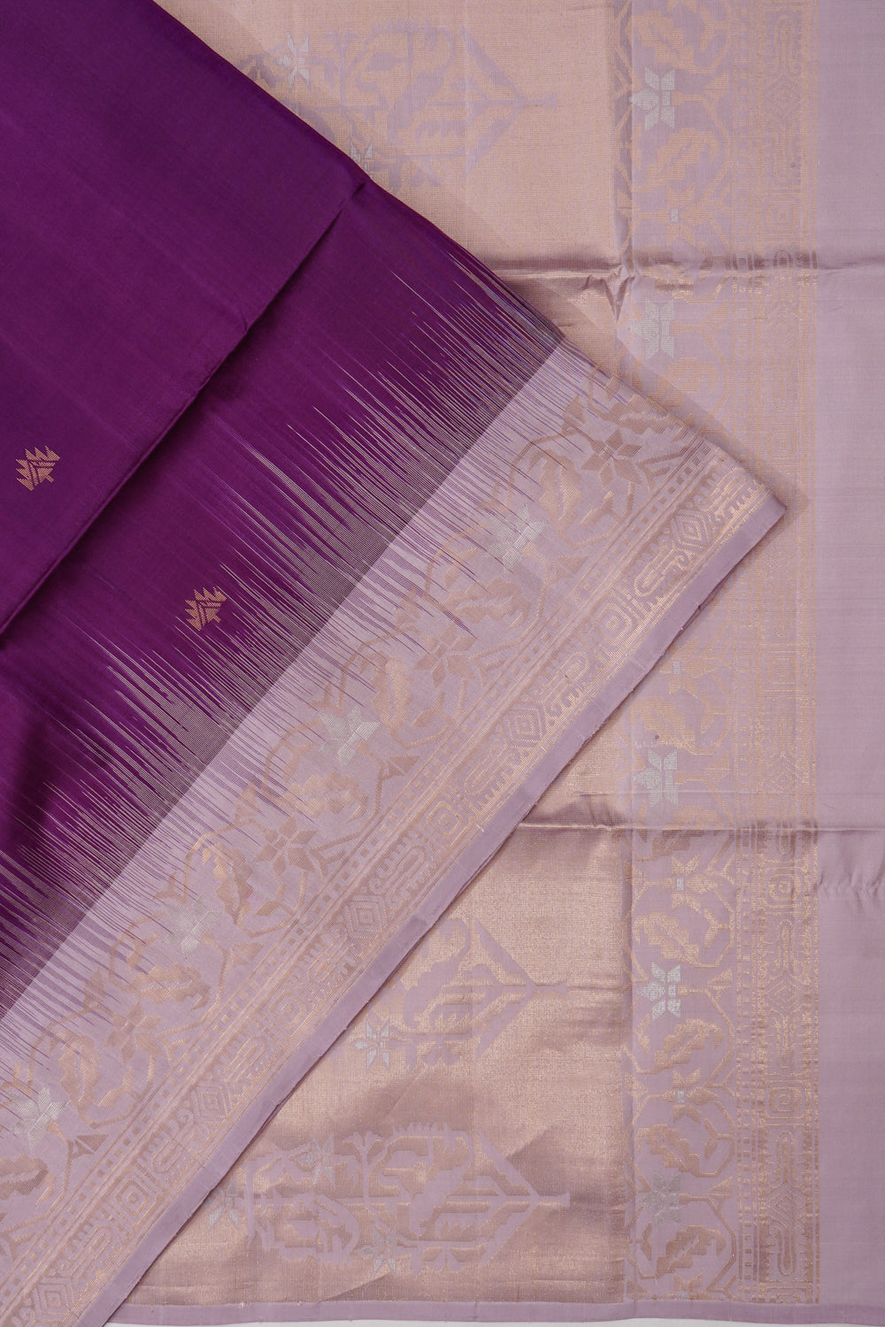 Coimbatore Soft Silk Butta Purple Saree