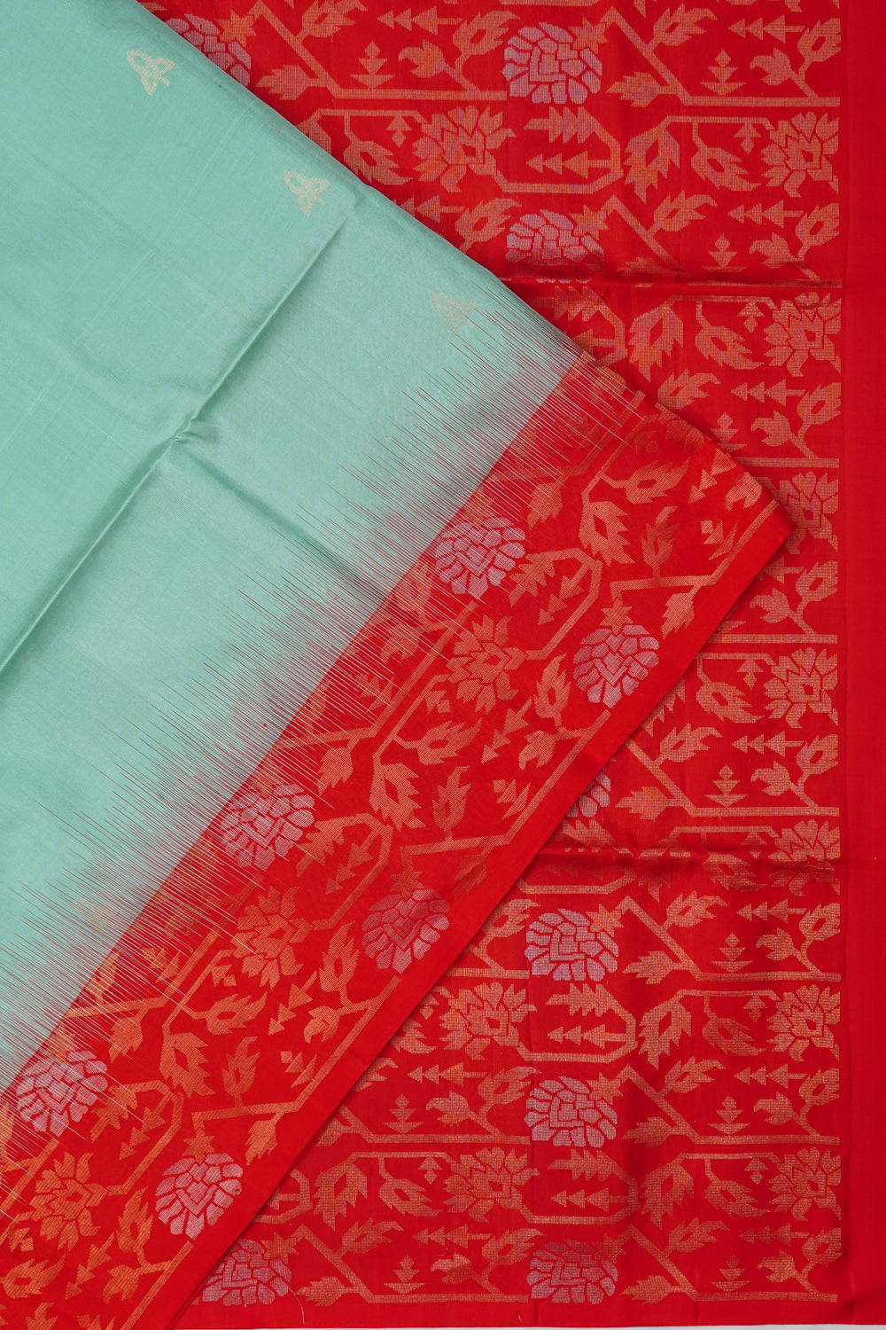 Coimbatore Soft Silk Butta Blue Saree