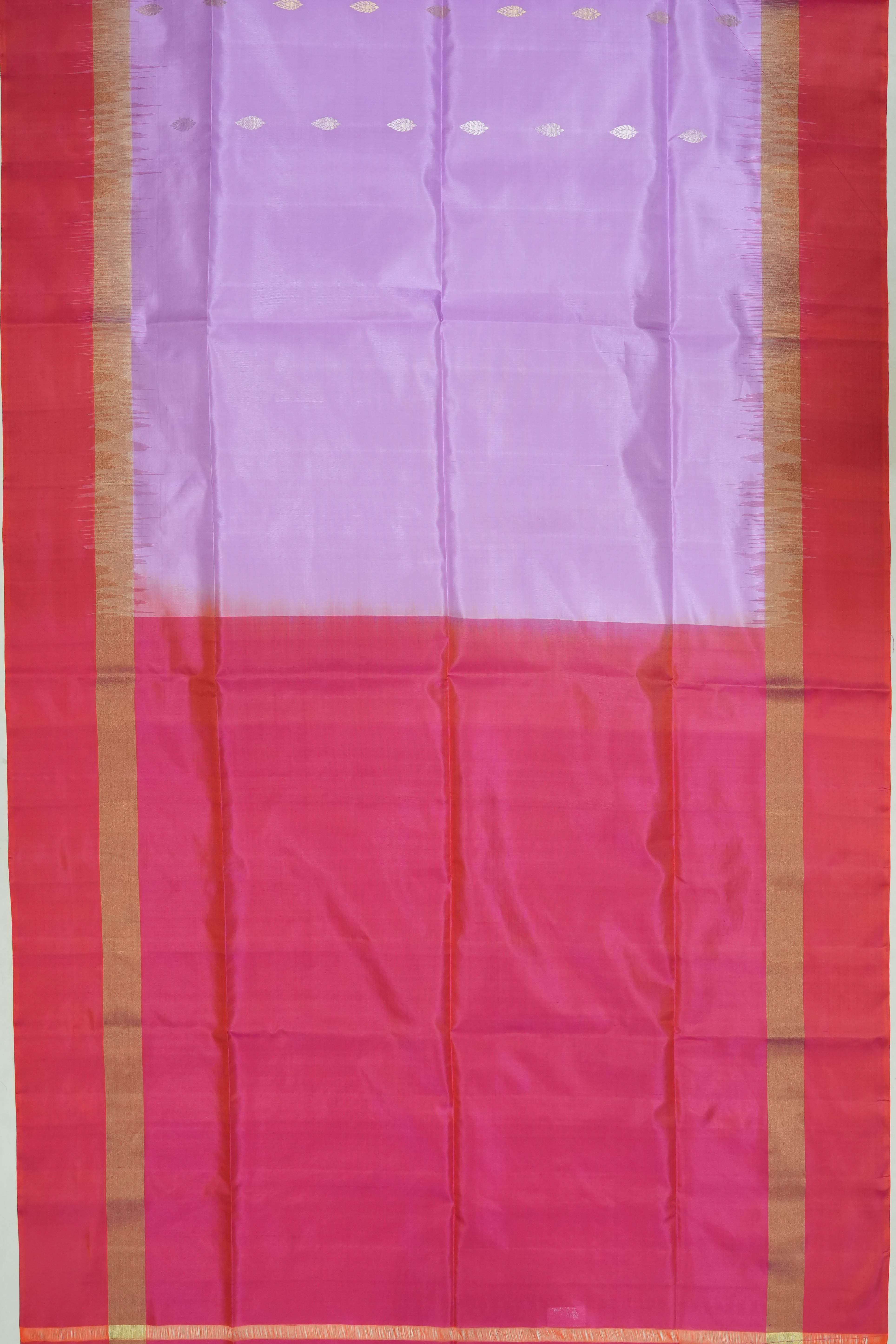 Soft Silk Butta Lavender Saree