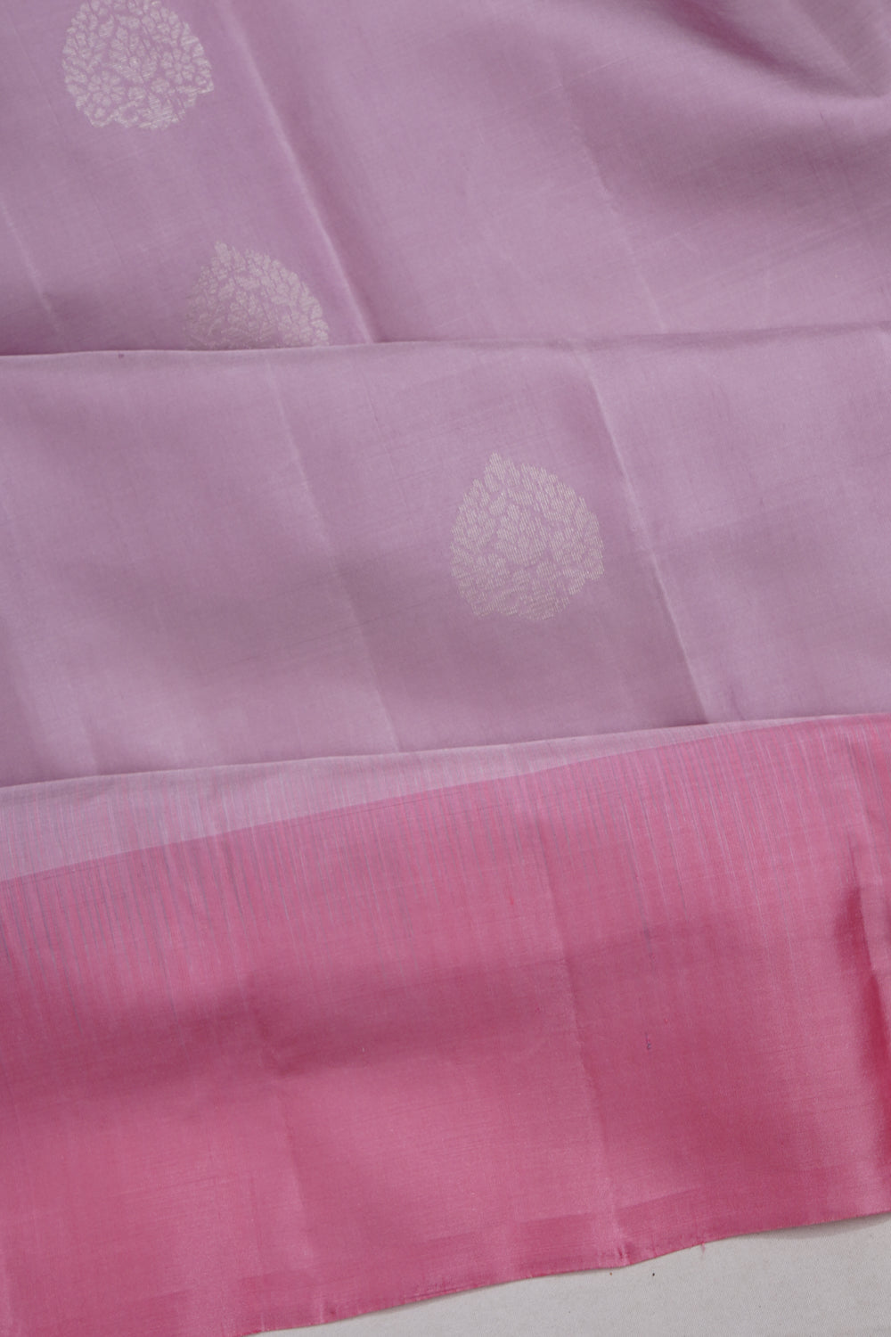 Coimbatore Soft Silk Butta Lavender Saree