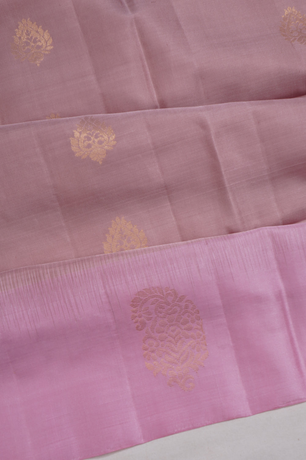 Coimbatore Soft Silk Butta Grey Saree