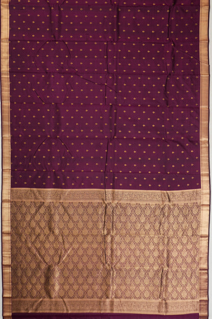 Taranga Kanchi Silk Brocade Purple Saree
