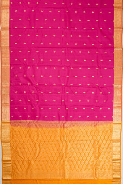 Taranga Kanchi Silk Butta Pink Saree